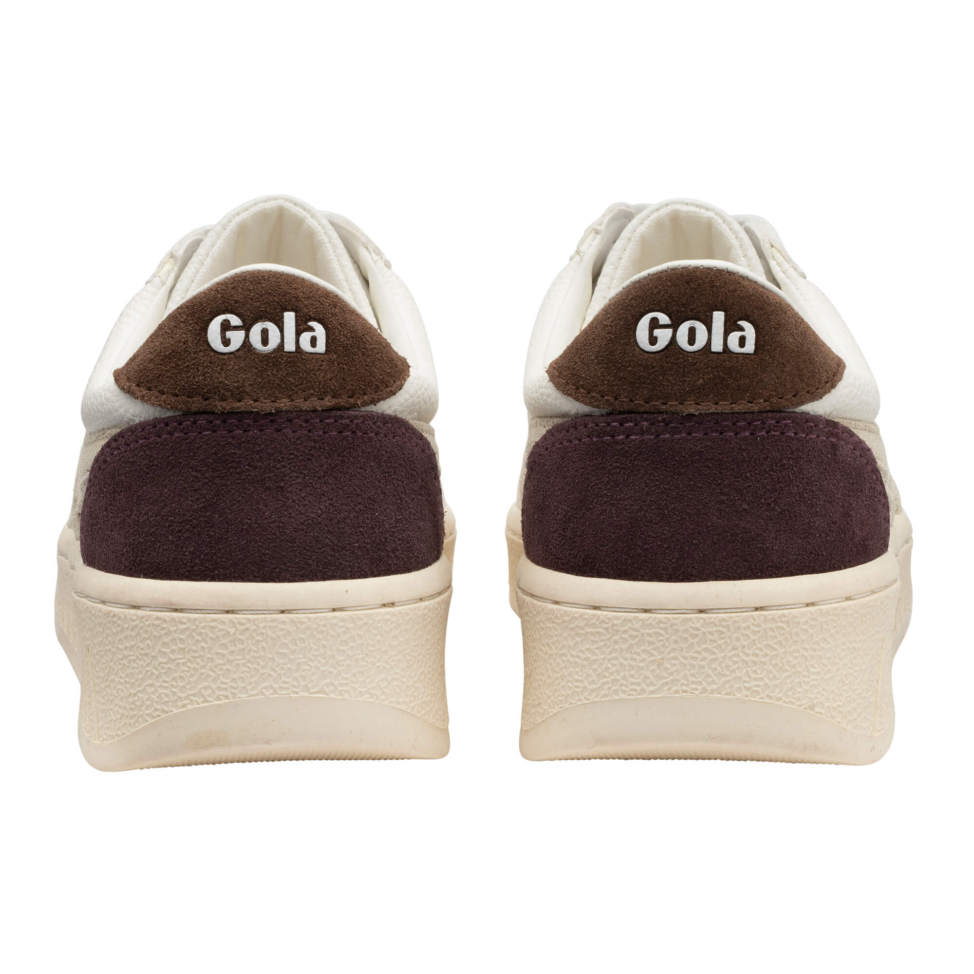 gola-grandslam-trident-sneaker-f-r-damen-wei-weizen-dunkelbraun image 4