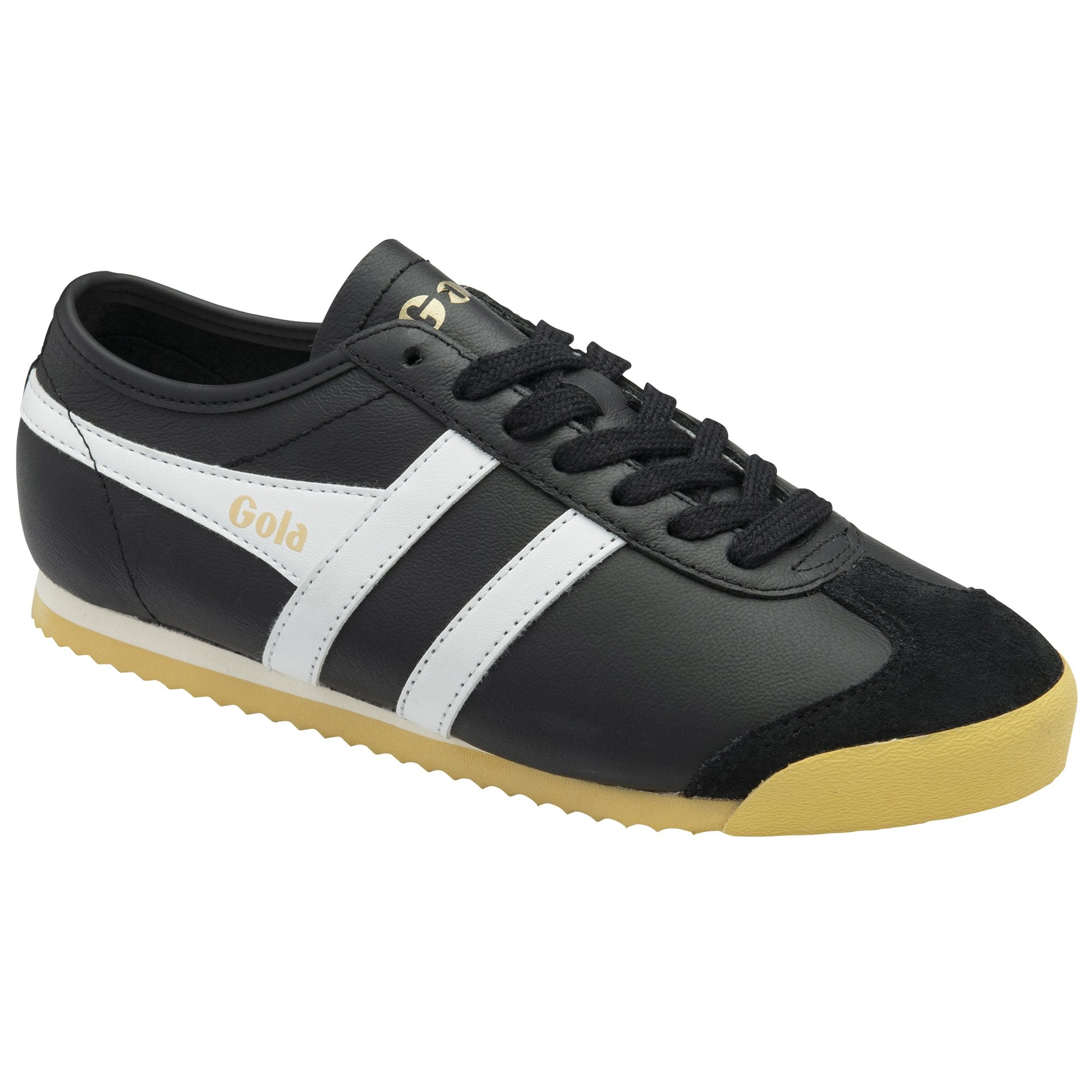 gola-race-damen-race-sneaker-schwarz-wei-leder image 2