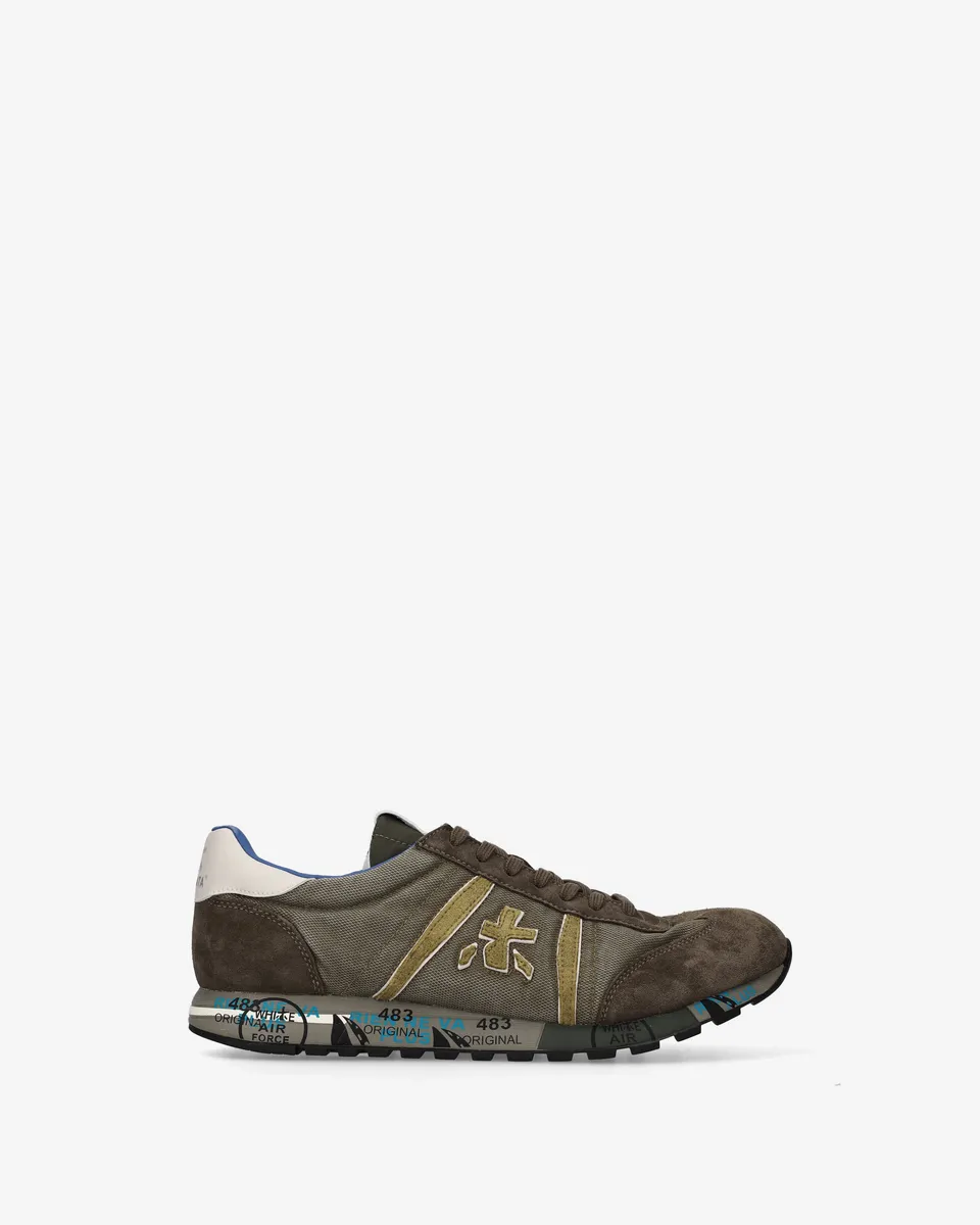 premiata-lucy-8431-herren-retro-running-sneaker-tortora image 1