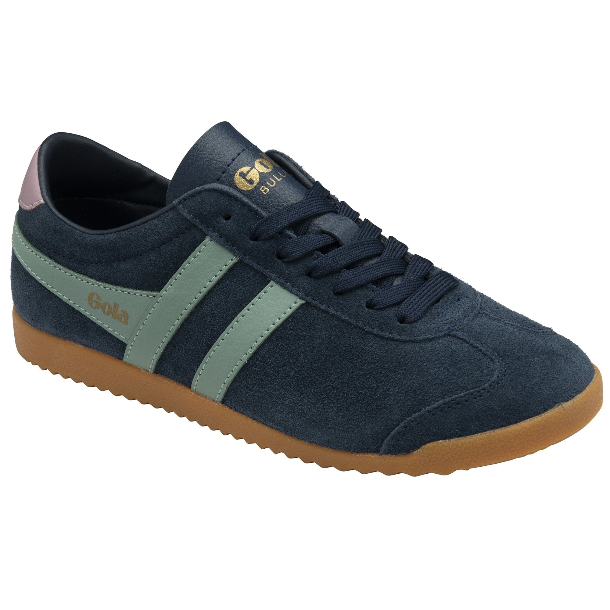 gola-bullet-suede-damen-sneaker-marineblau-gr-n image 2