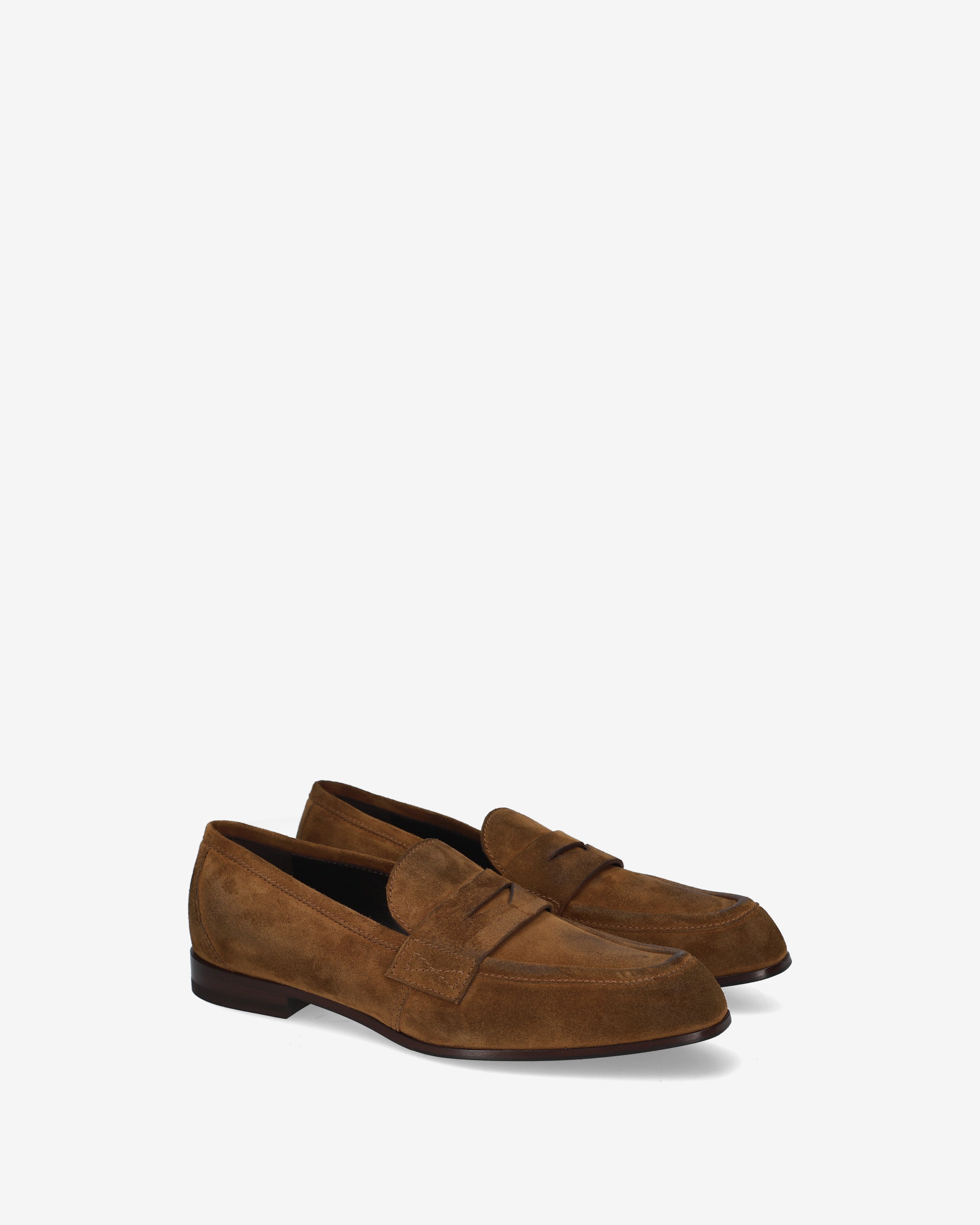premiata-mocassini-suede-tobacco-damen image 2
