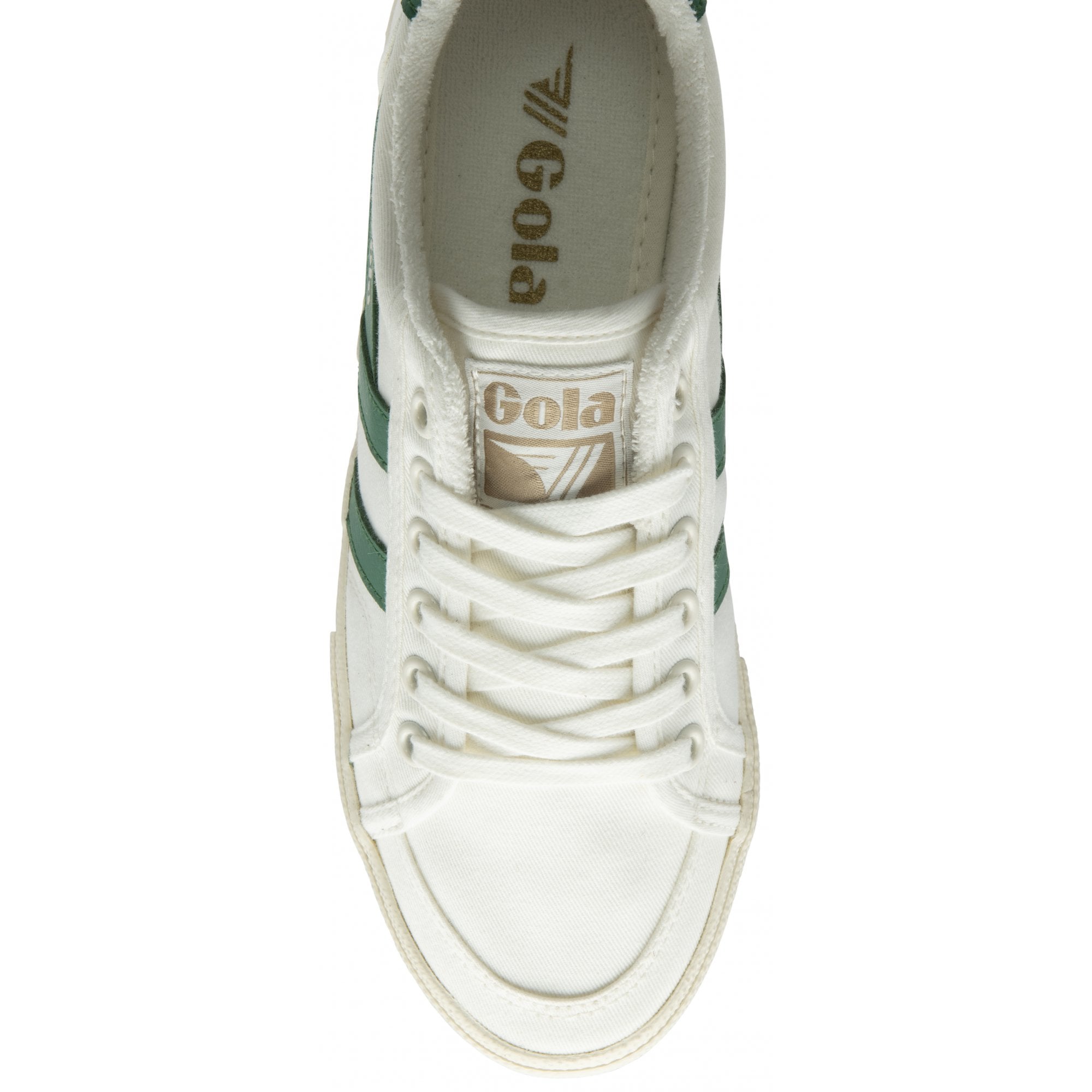 gola-stratus-plimsoll-sneaker-f-r-damen-cremewei-smaragdgr-n image 5