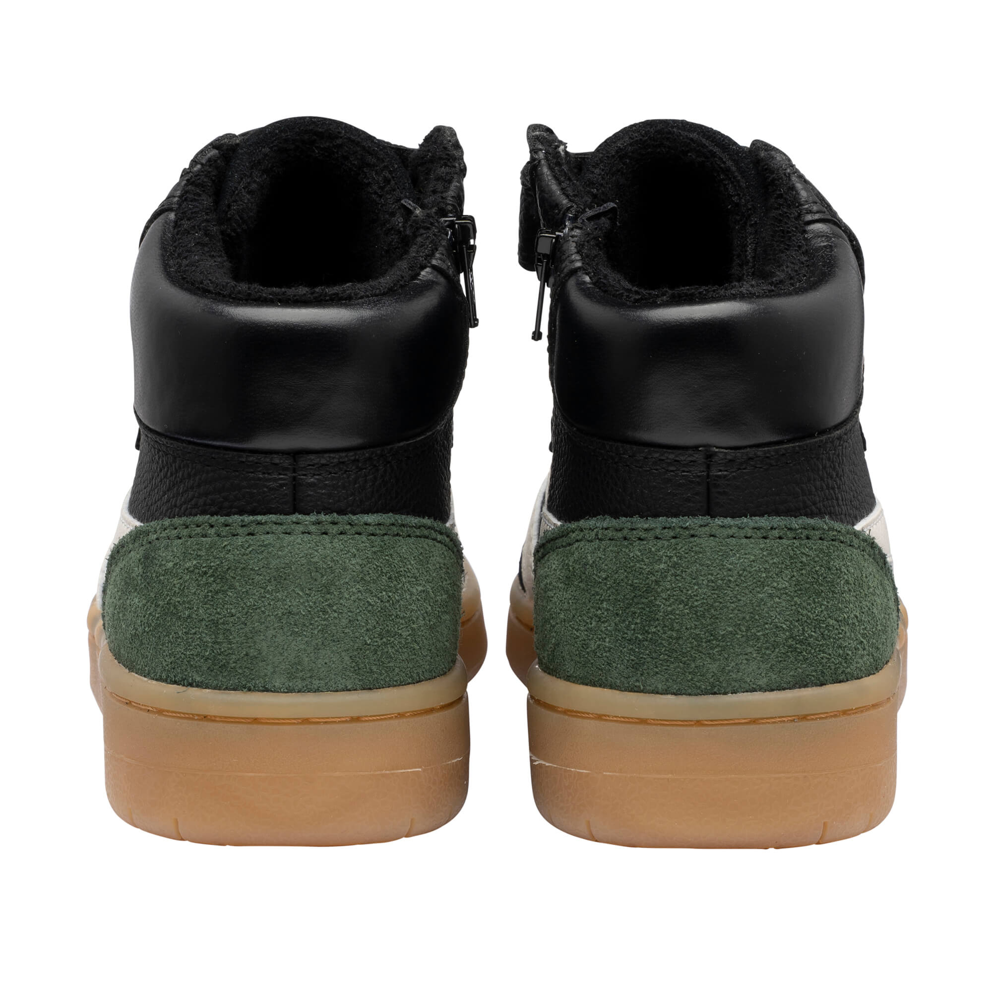 gola-talon-kinder-high-top-sneaker-schwarz-creme-evergreen image 4
