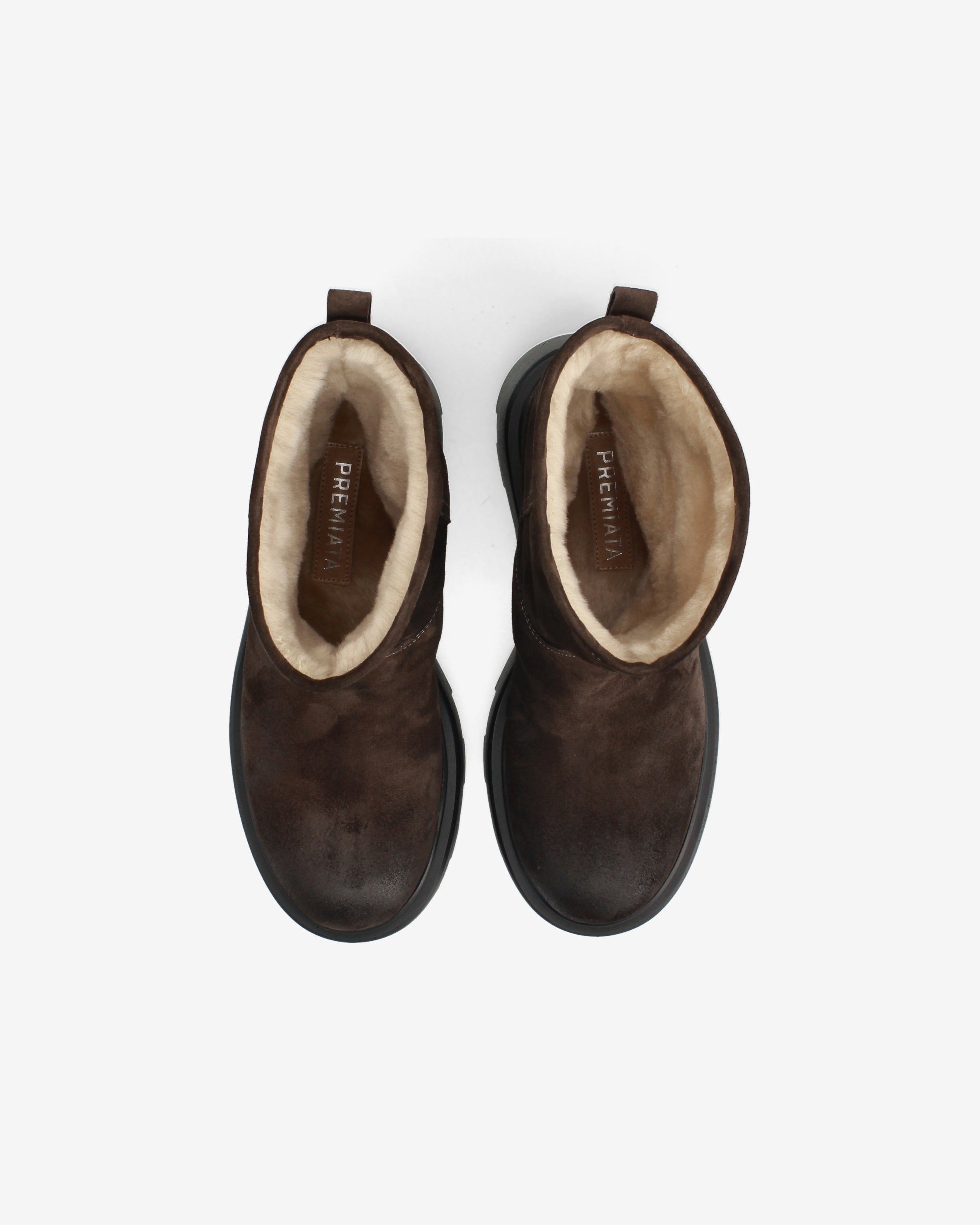 premiata-stiefelette-damen-rind-velours-moka-maxi-sohle image 6