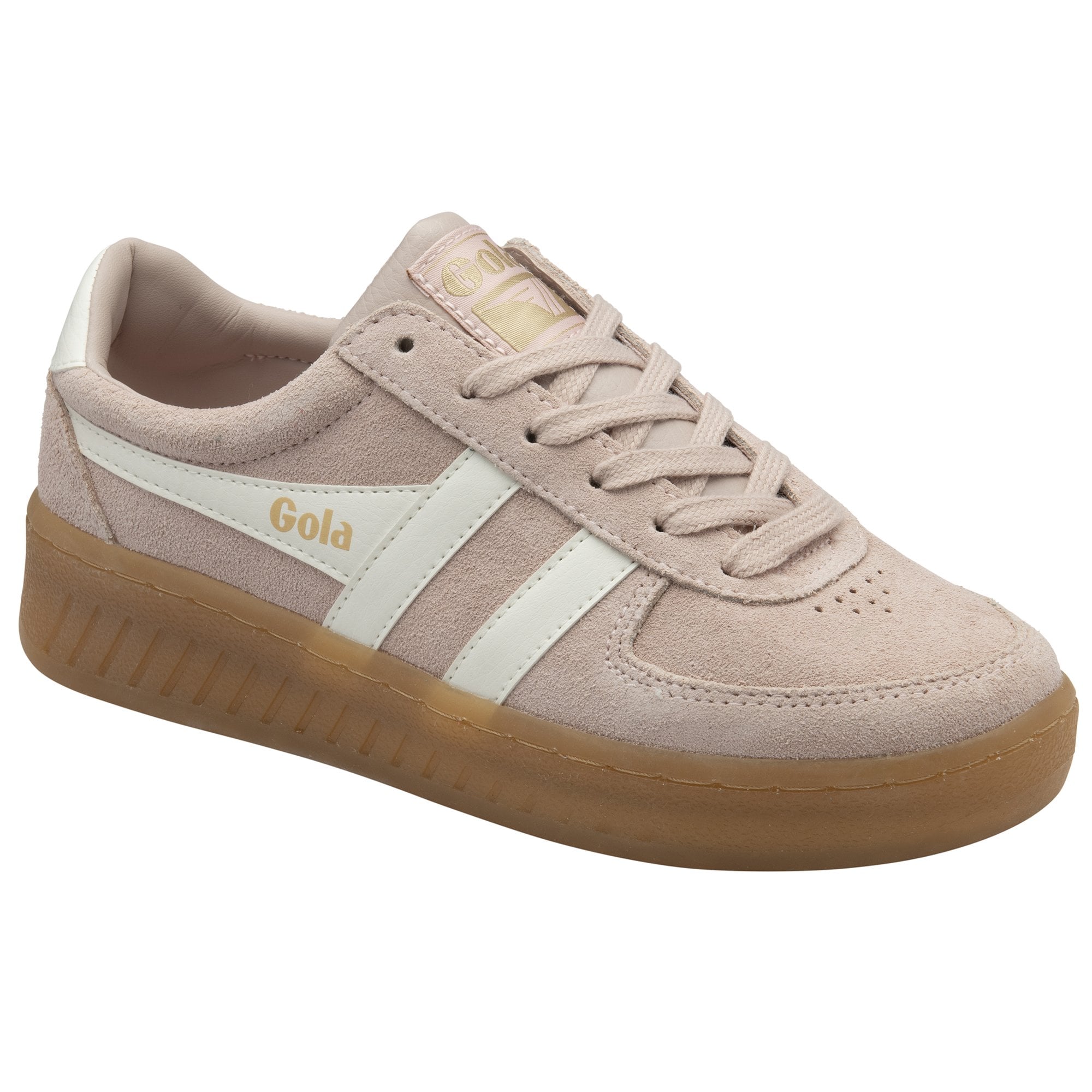 gola-grandslam-suede-damen-sneaker-rose-off-white image 2