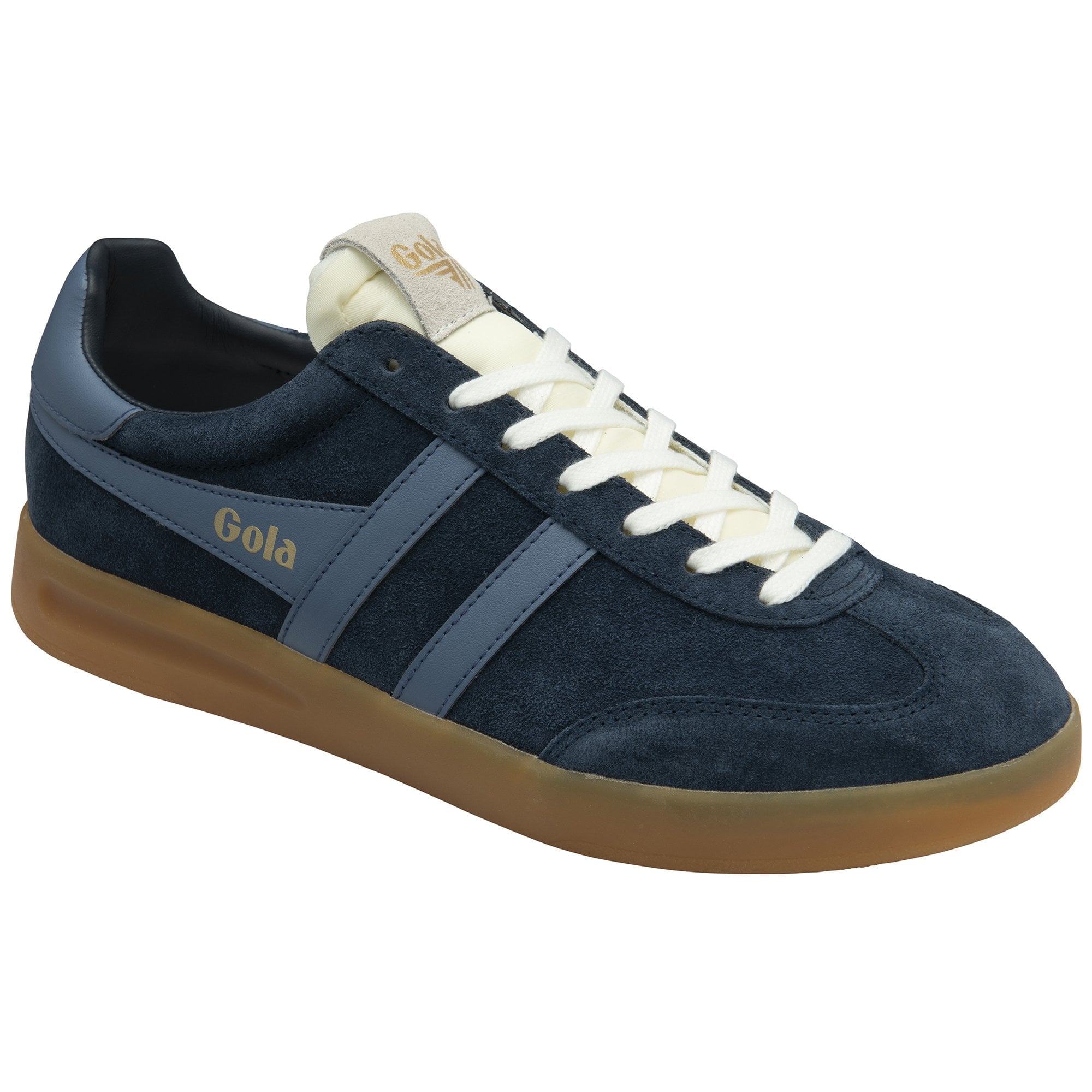 gola-cyclone-sneaker-f-r-herren-marineblau-mondhellblau-veloursleder image 2