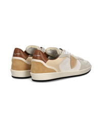 philippe-model-pgal-sneaker-herren-wei-milch-beige-braun image 2
