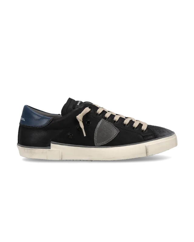 philippe-model-prsx-sneaker-herren-schwarz-blau image 1