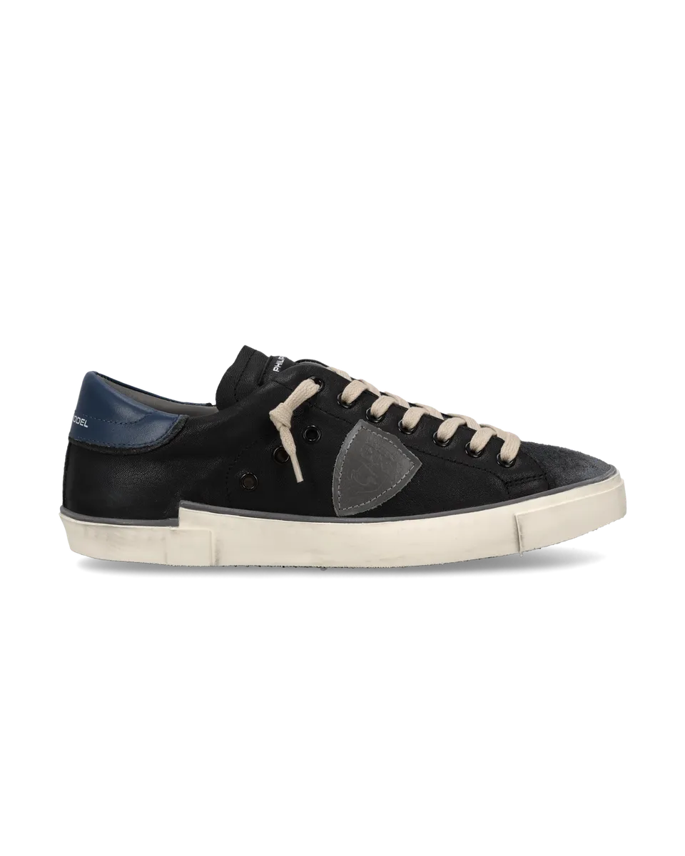 philippe-model-prsx-sneaker-herren-schwarz-blau image 1