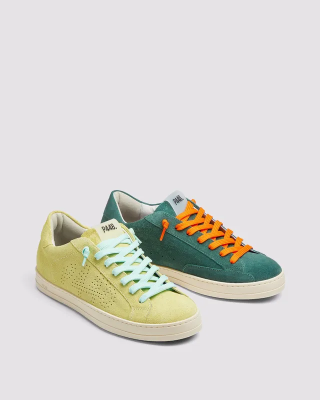 p448-john-kaleidoscope-lemon-damen-low-top-sneaker image 1