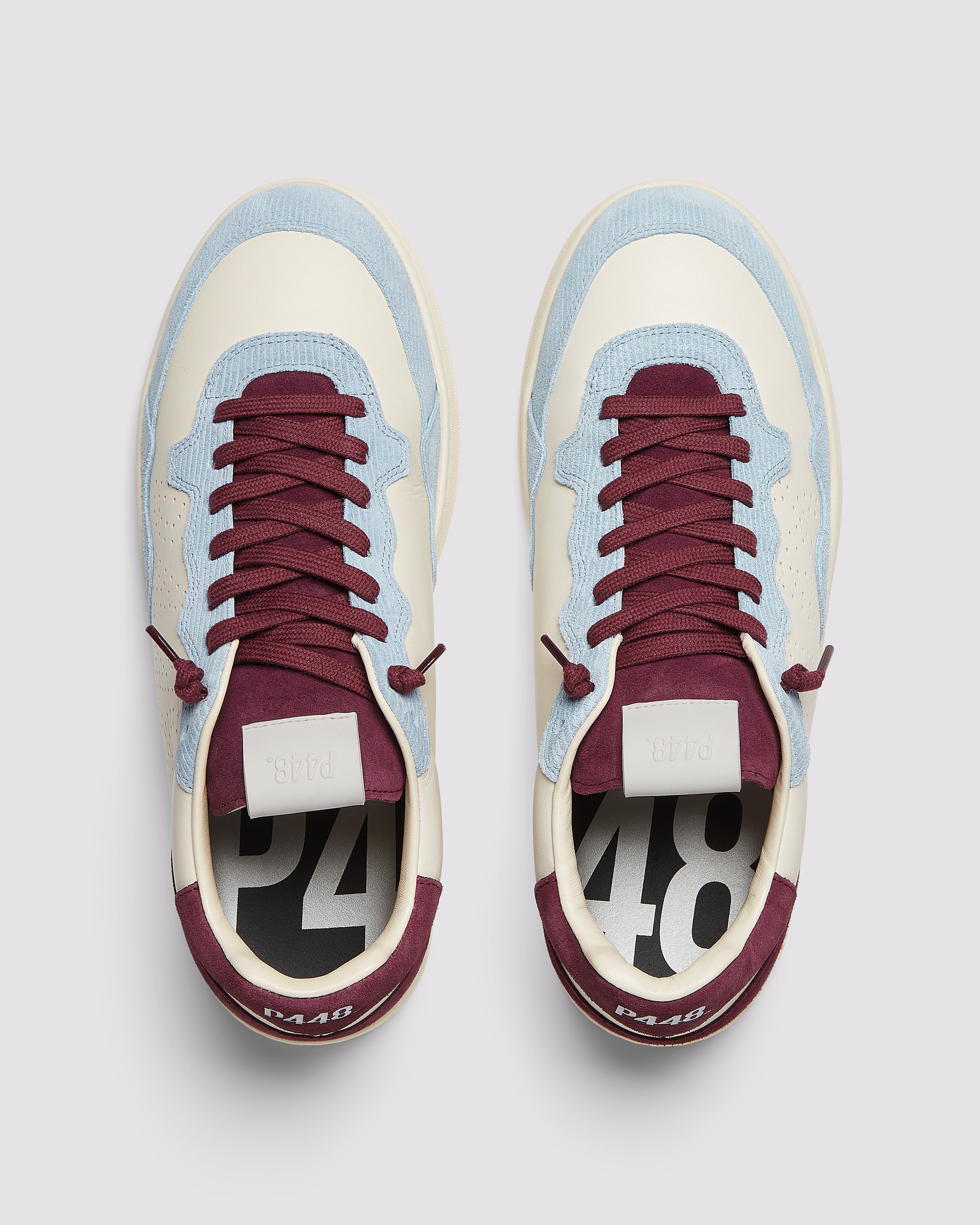 p448-vert-corduroy-sky-herren-low-top-sneaker-wei-skate image 2