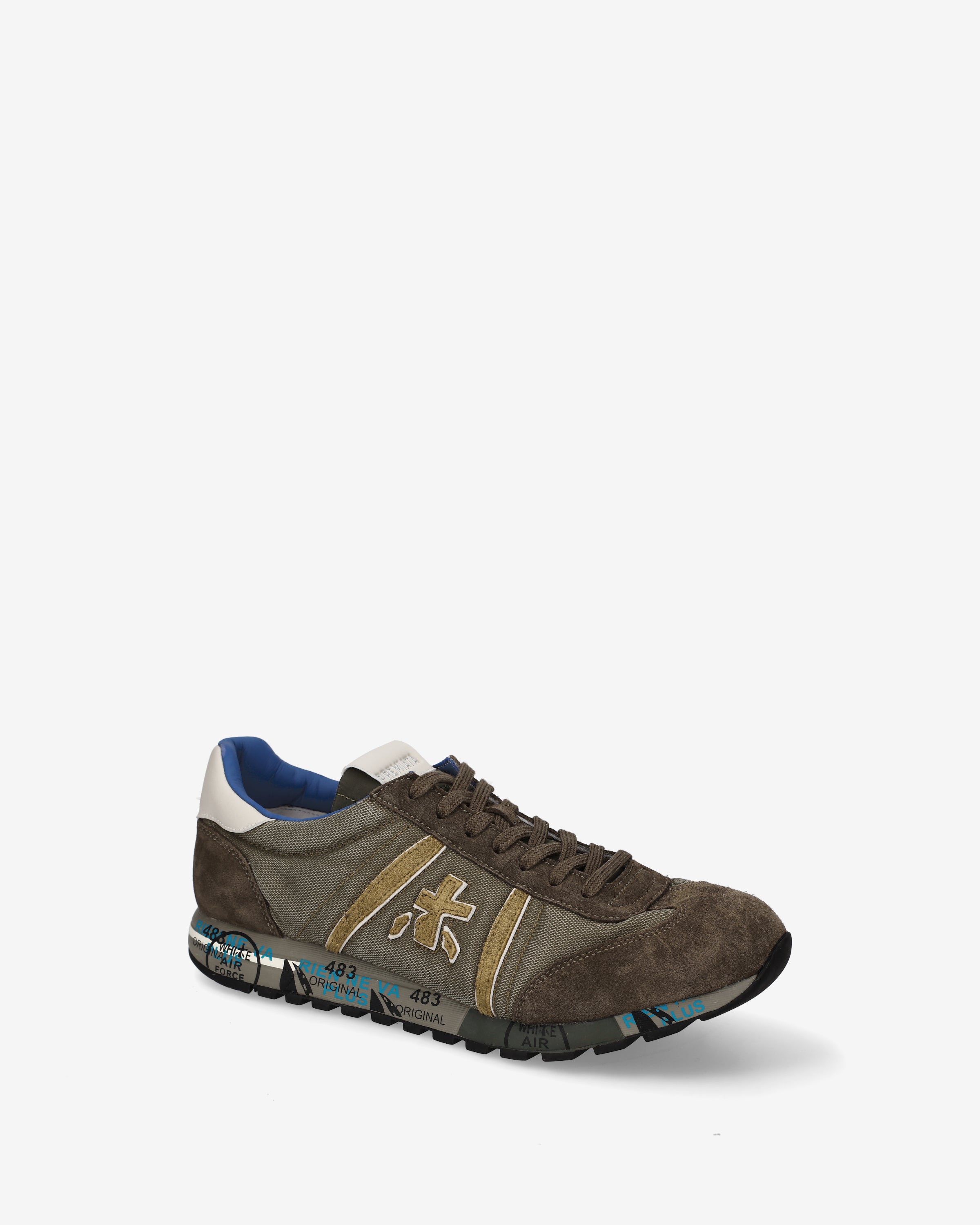 premiata-lucy-8431-herren-retro-running-sneaker-tortora image 4
