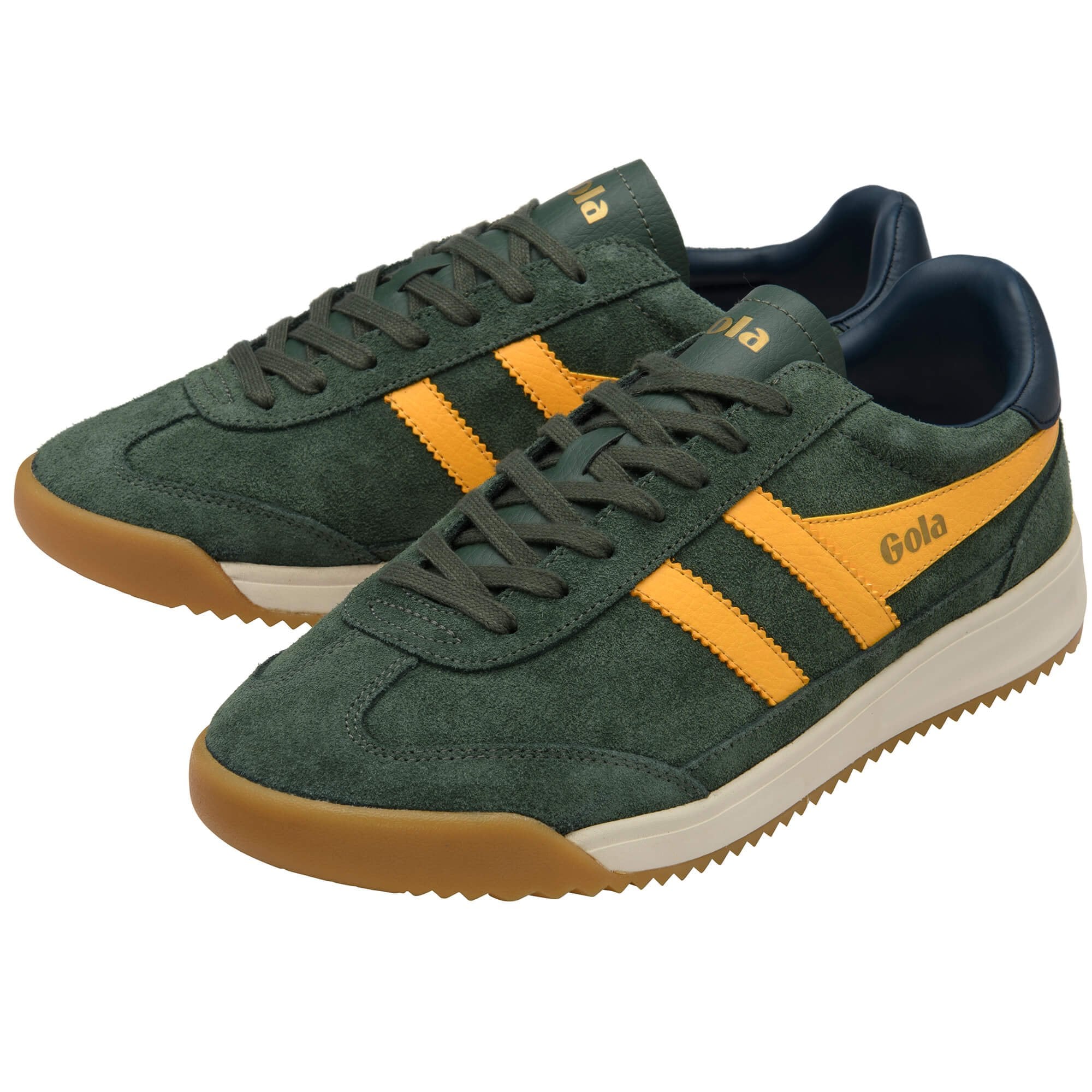 gola-tornado-88-herren-sneaker-evergreen-sonnengelb-navy image 3