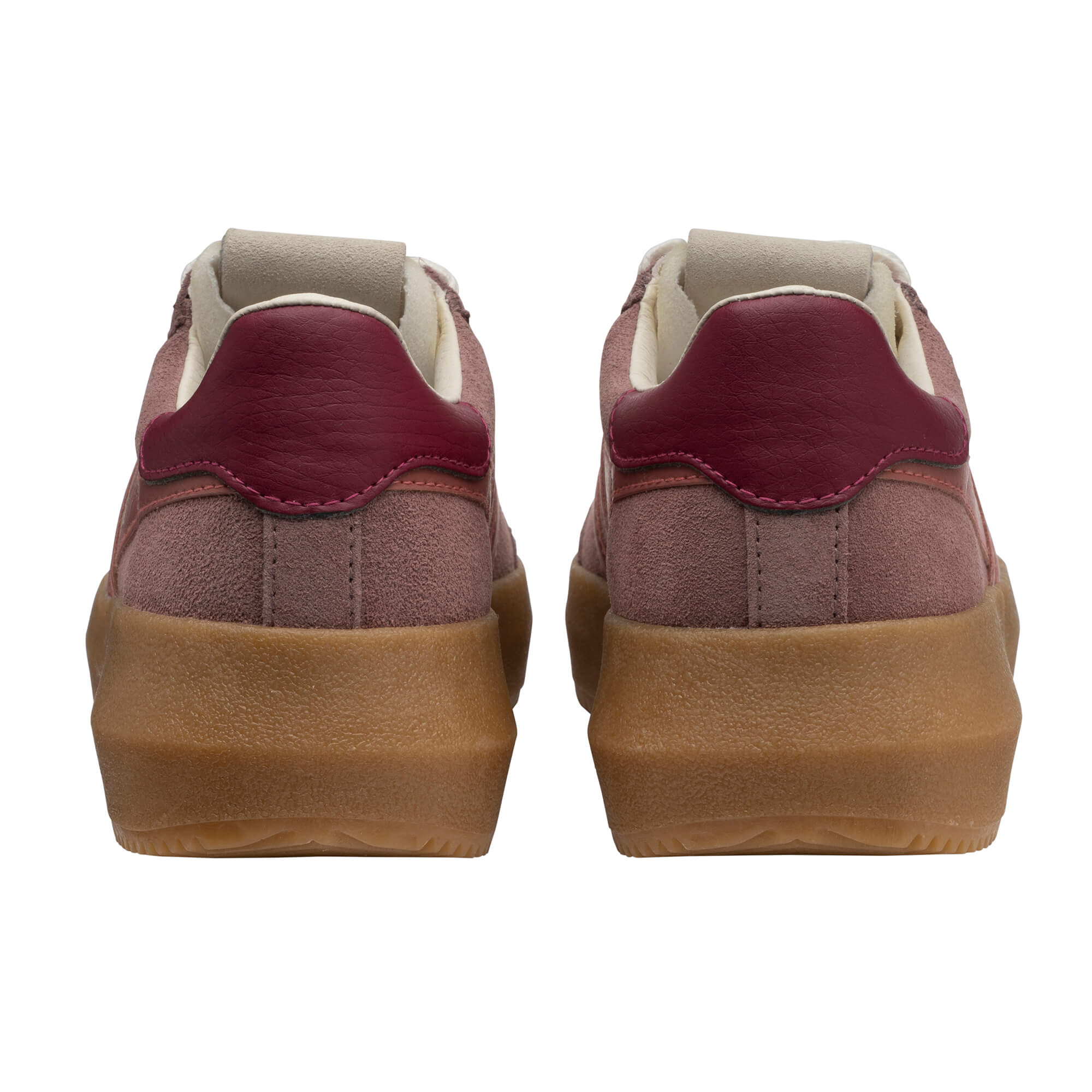 gola-athena-damen-sneaker-wildleder-braun-lehm-kirsche image 4