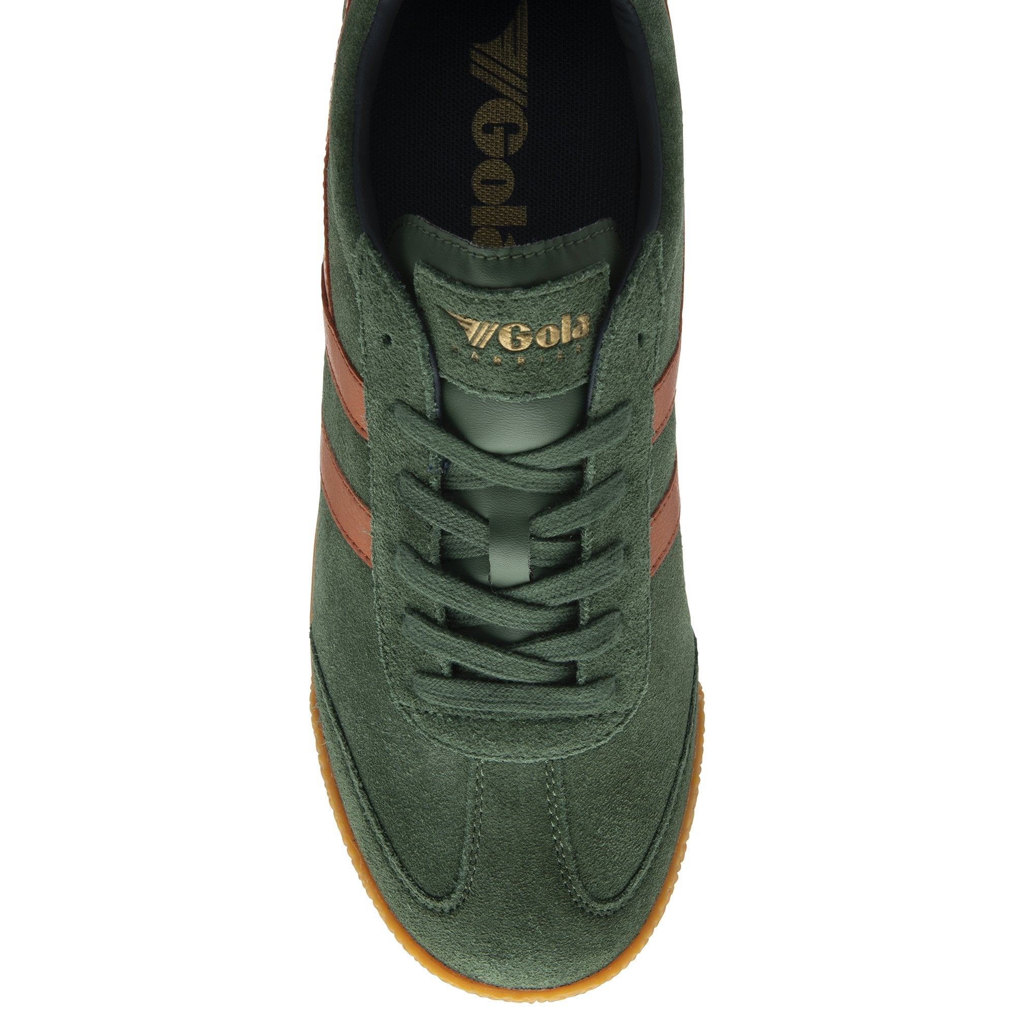 gola-harrier-wildleder-sneaker-herren-evergreen-orange image 5