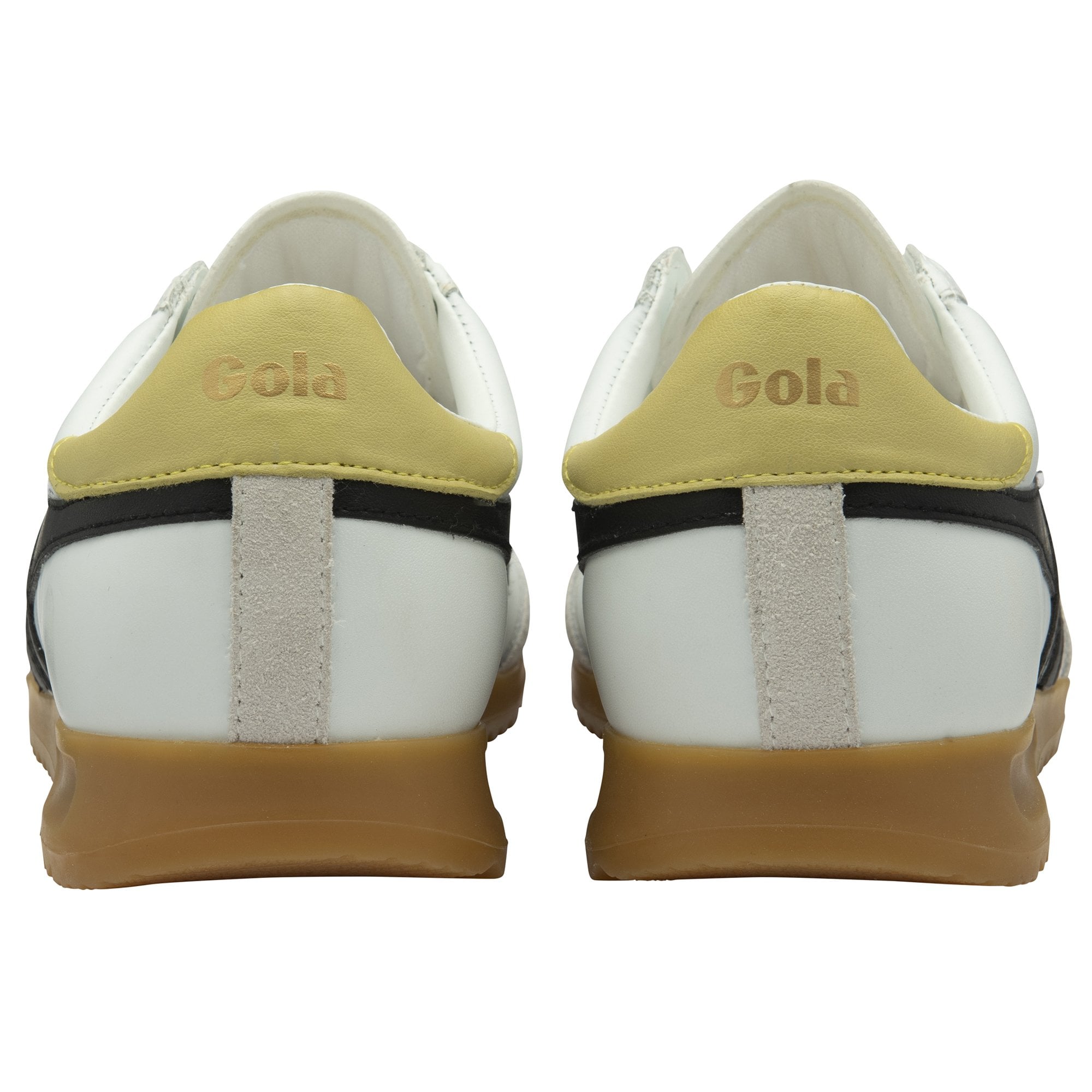gola-torpedo-sneaker-f-r-damen-wei-schwarz-zitrone-leder image 4