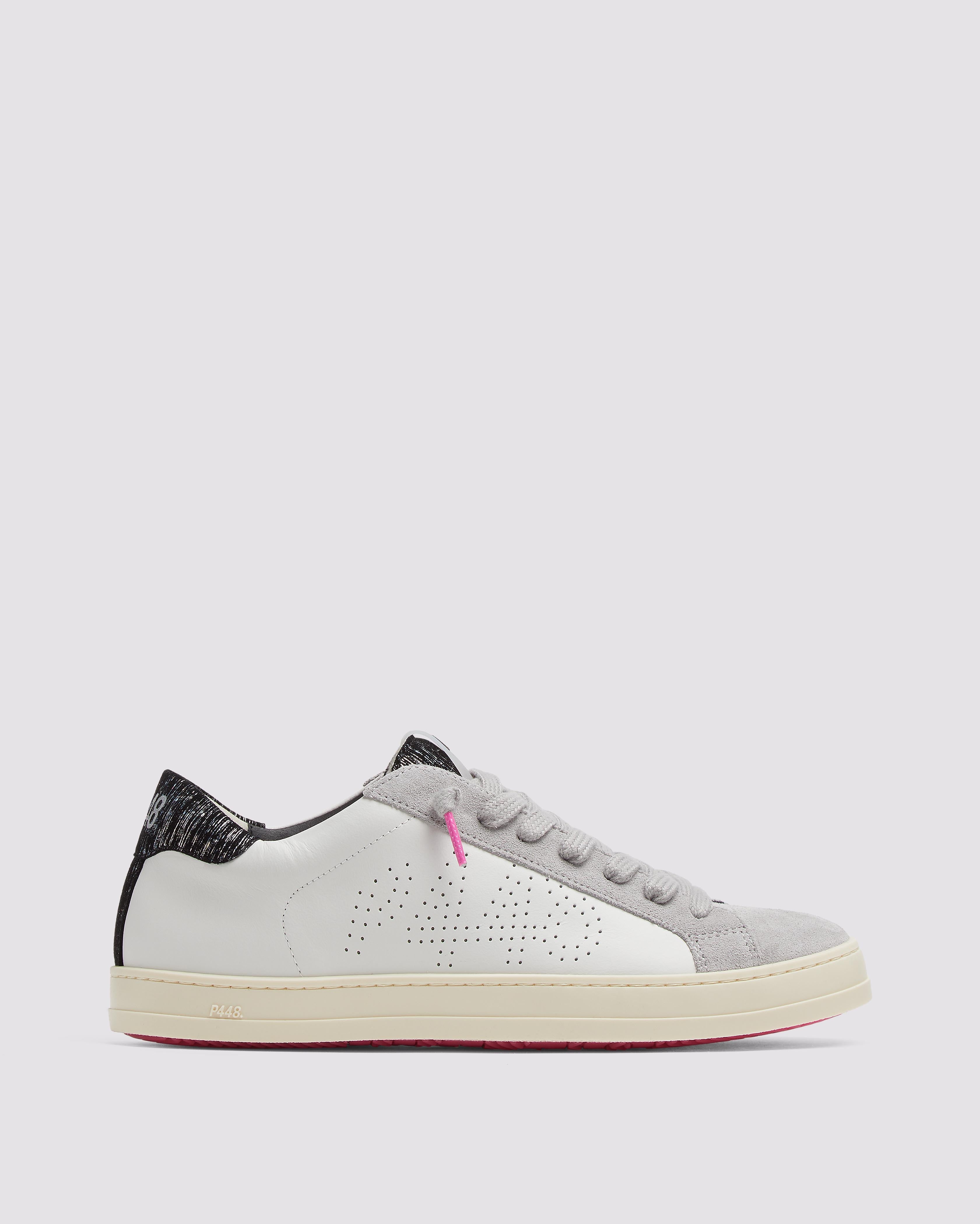 p448-john-nightfall-damen-low-top-sneaker-wei-fuchsia image 1