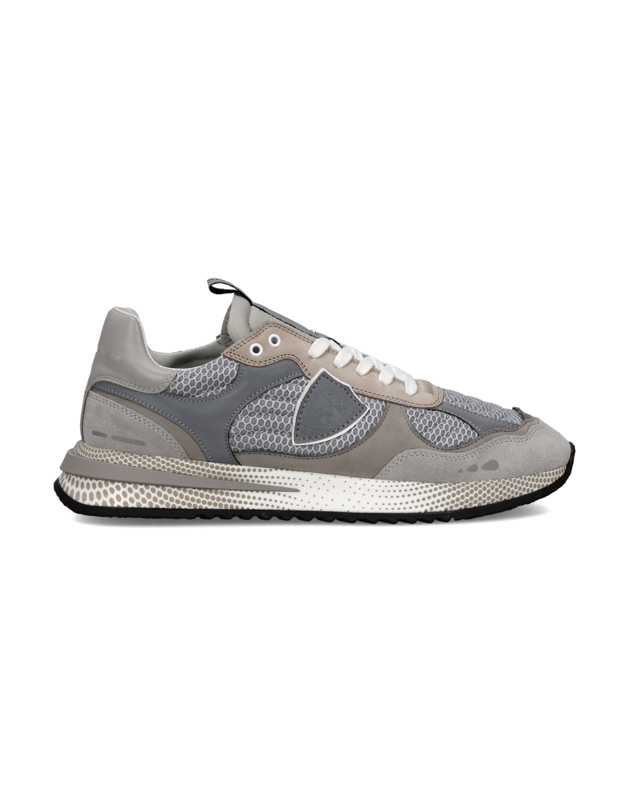 philippe-model-olympique-sneaker-herren-grau-beige image 1