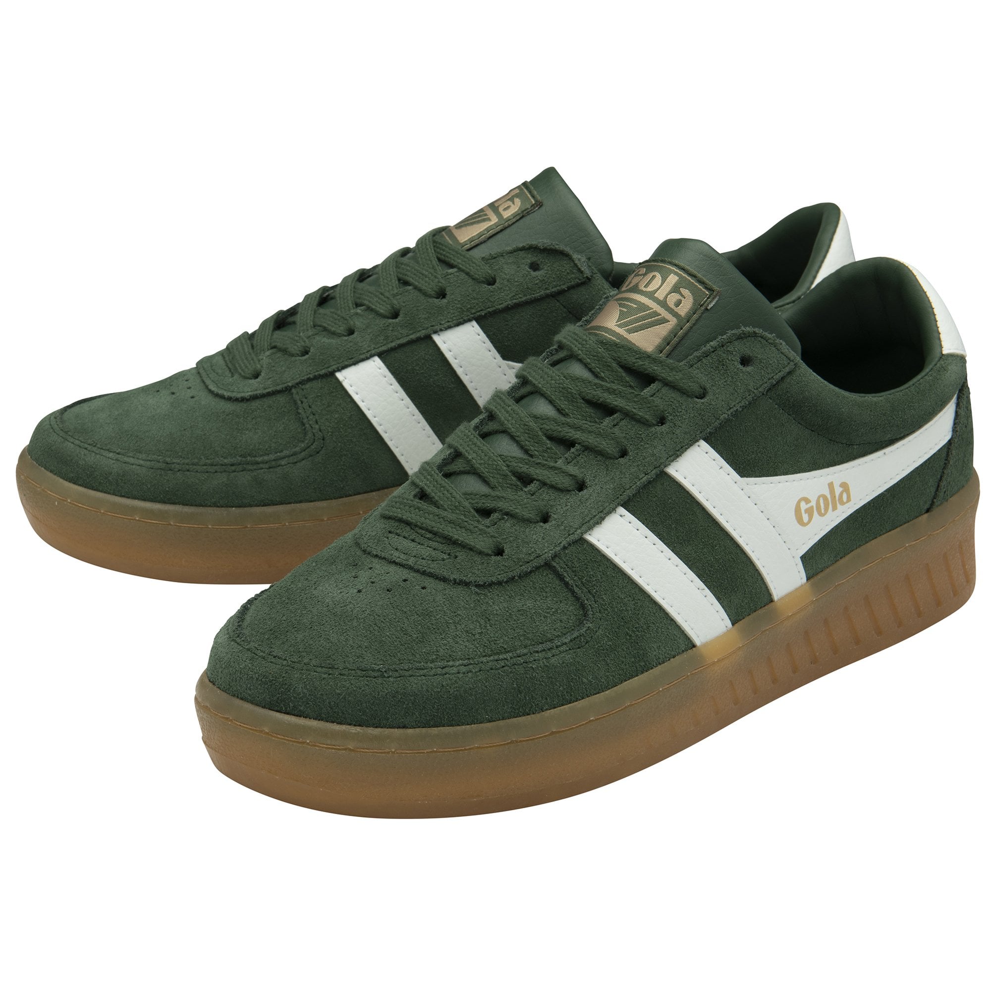 gola-grandslam-suede-herren-sneaker-evergreen-wei image 3