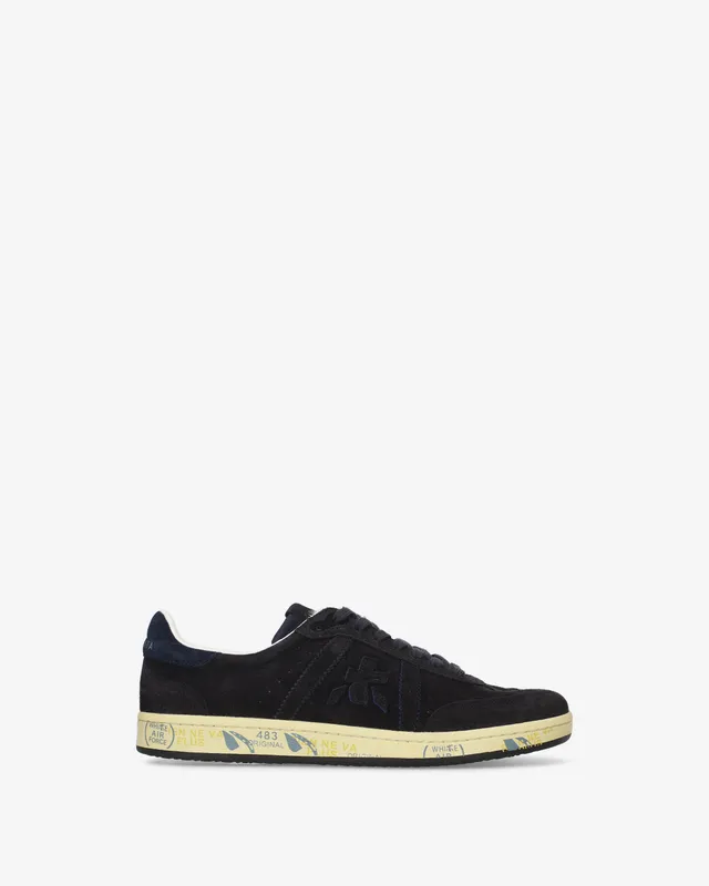 premiata-bonnie-8589-sneaker-dark-blue-suede-herren image 1