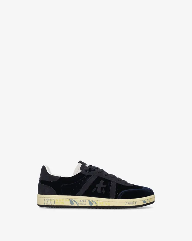 premiata-bonnied-8705-damen-sneaker-navy-samt image 1