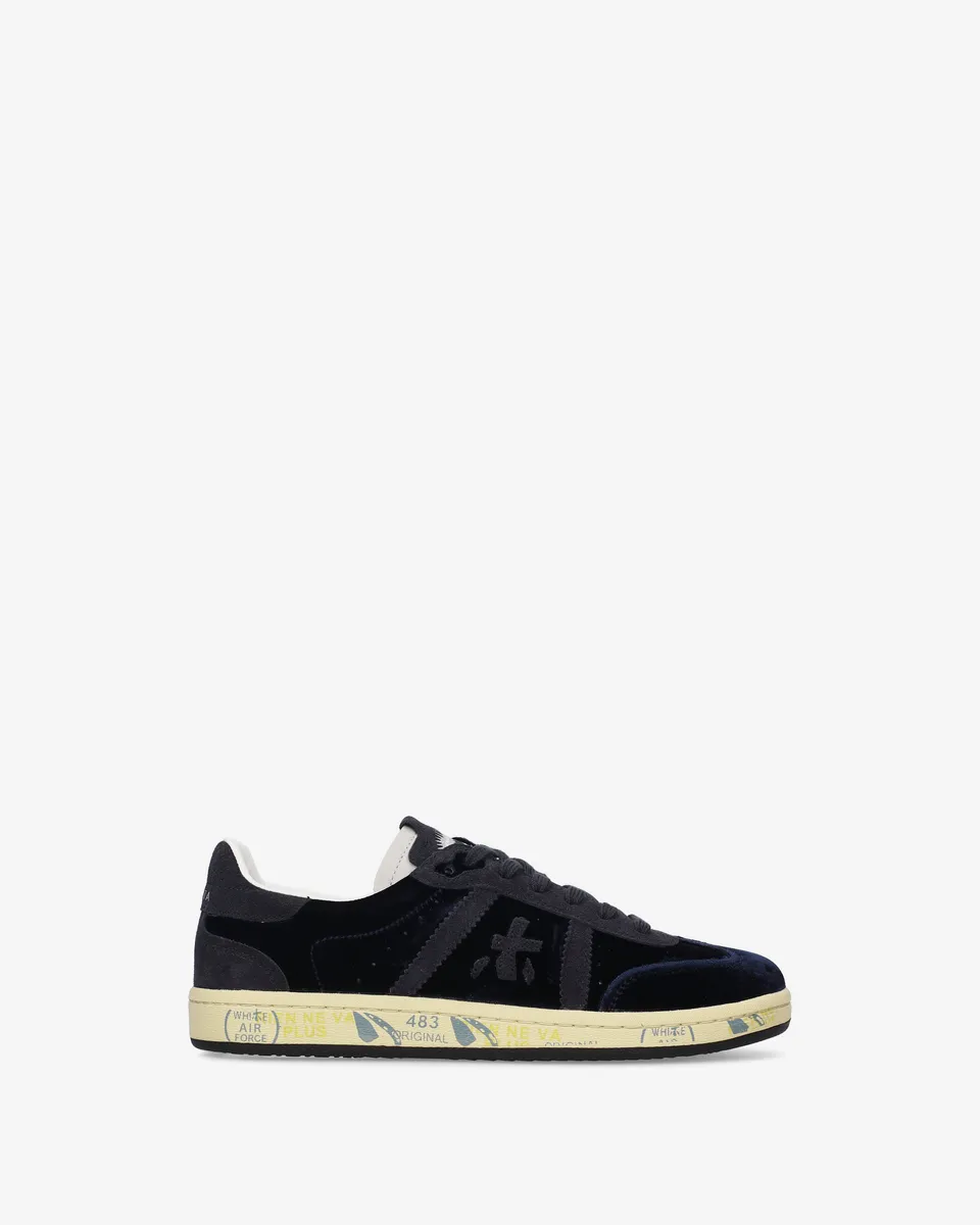 premiata-bonnied-8705-damen-sneaker-navy-samt image 1