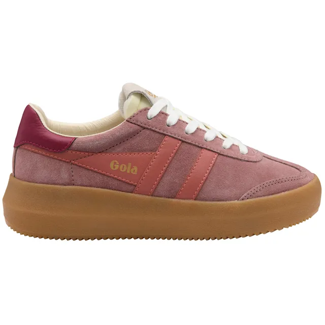 gola-athena-damen-sneaker-wildleder-braun-lehm-kirsche image 1