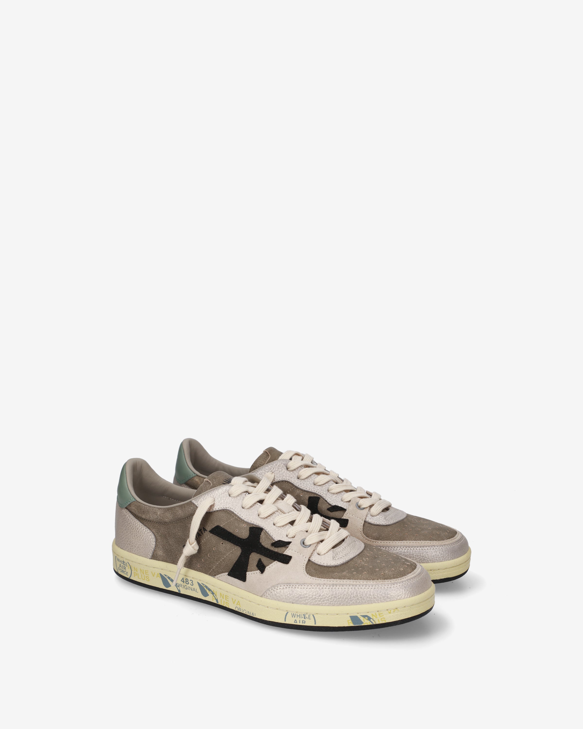 premiata-bskt-clay-8445-sneaker-herren-beige-tortora-leder-suede image 2