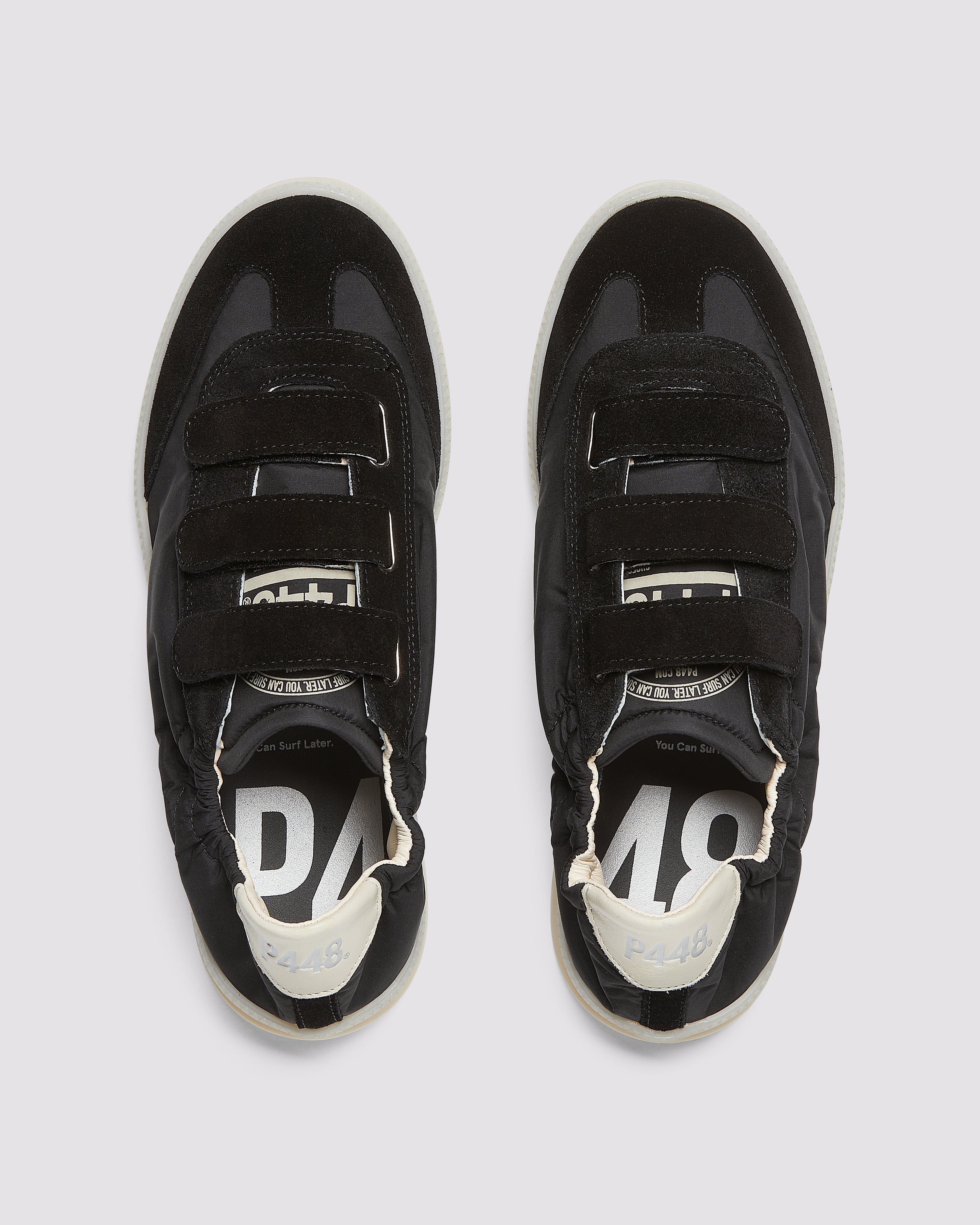 p448-capri-nylon-damen-slipper-black image 2