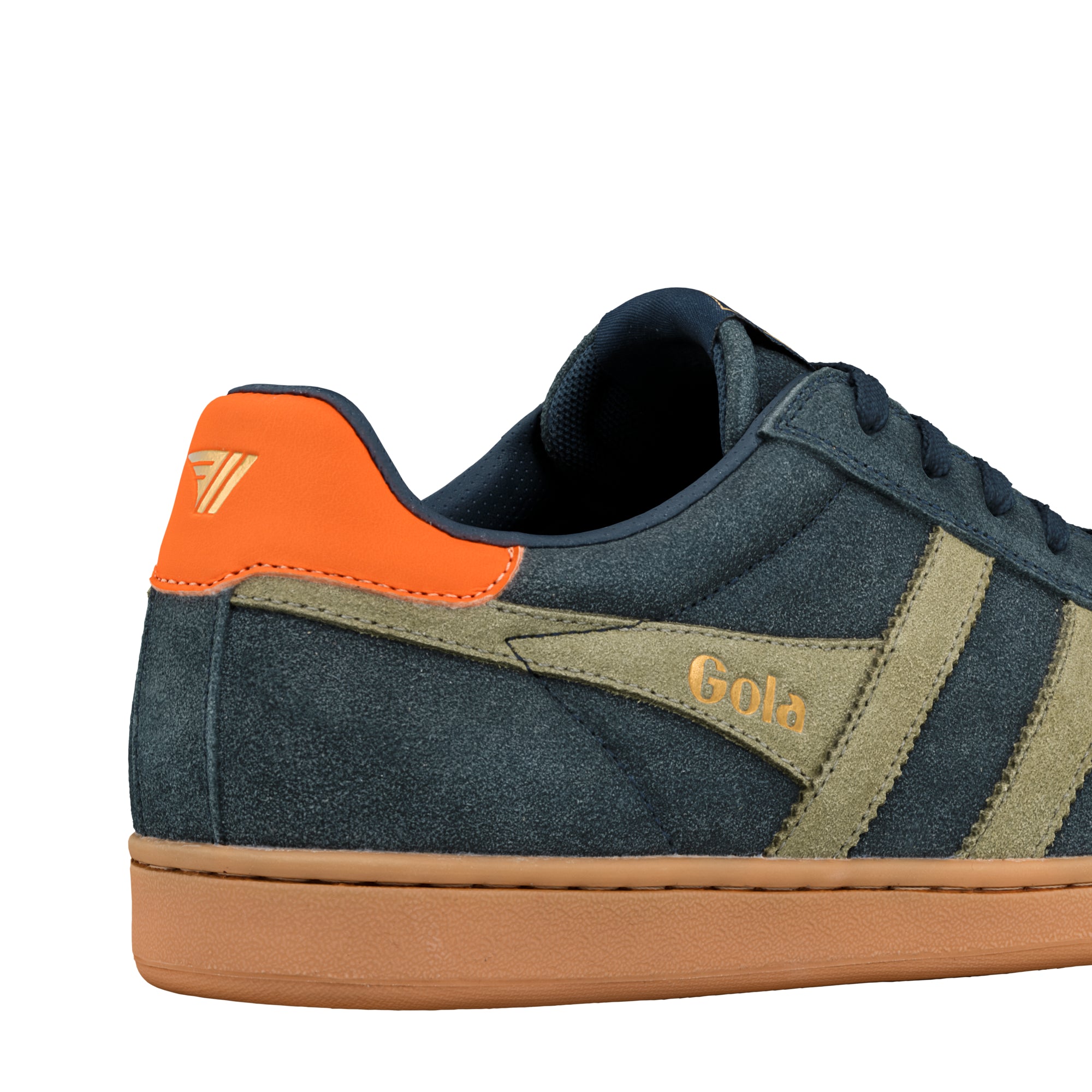 gola-equipe-ii-suede-herren-sneaker-navy-khaki image 6