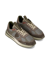 philippe-model-olympique-sneaker-herren-braun-milit-rgr-n image 5
