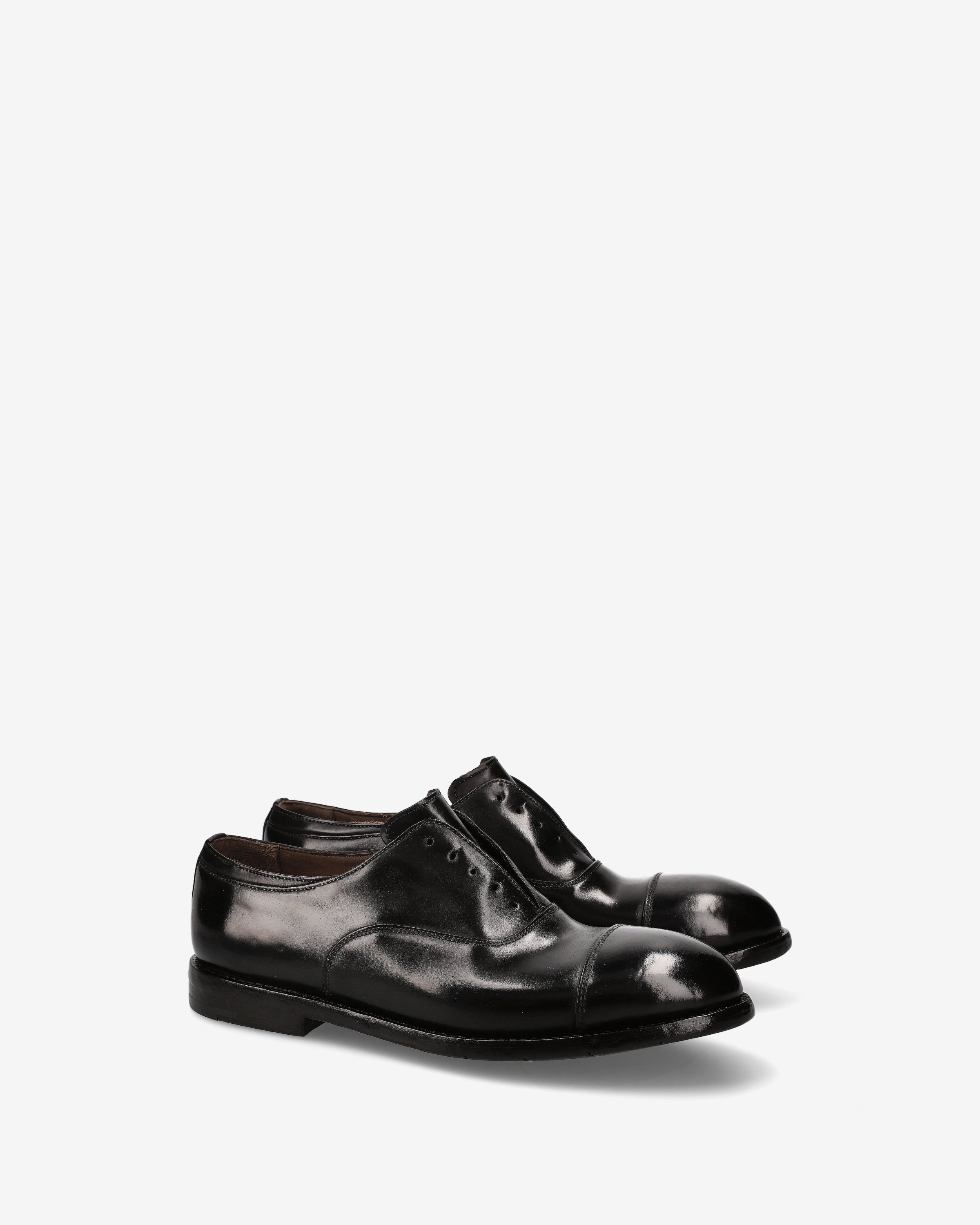premiata-oxford-cordovan-king-brass-schwarz-lederschuh image 2