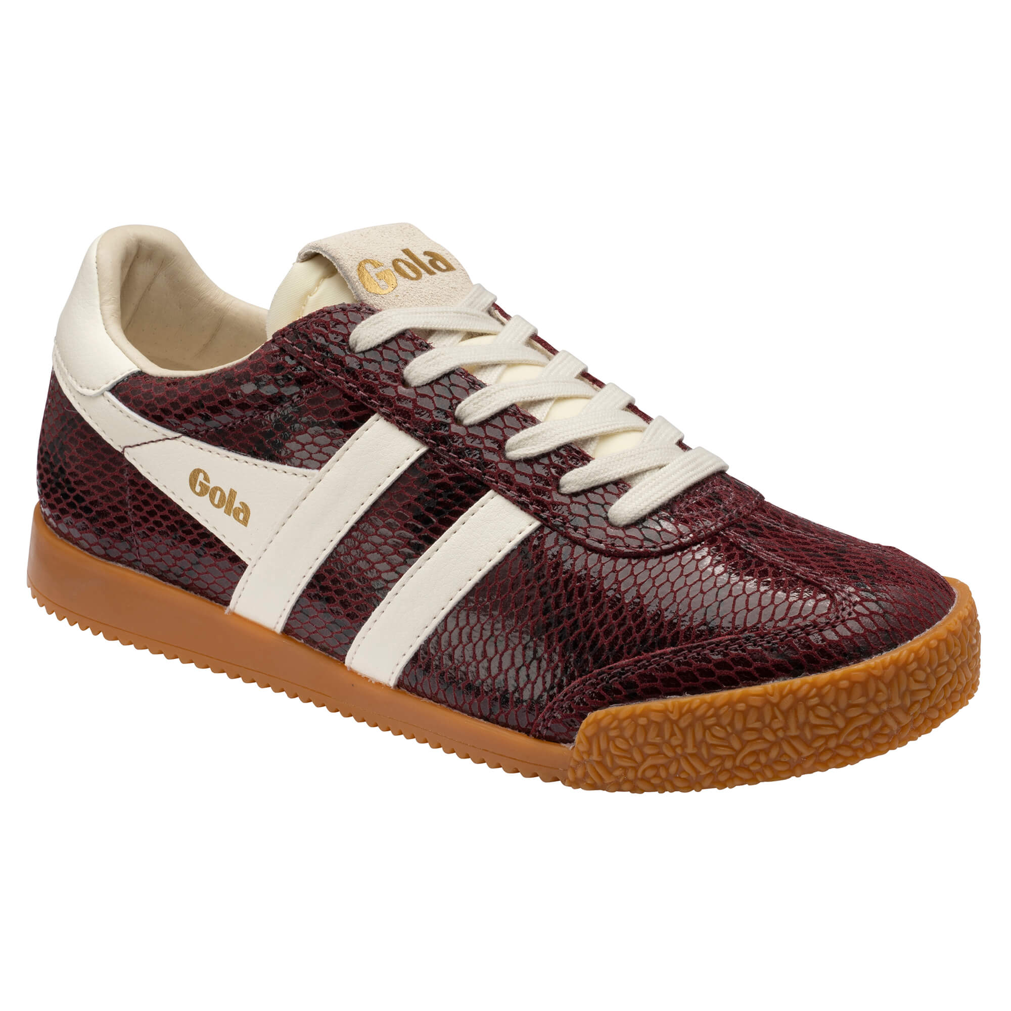 gola-elan-serpent-turnschuhe-f-r-damen-windsorrot-schlangenprint image 2