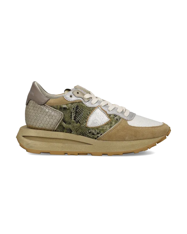 philippe-model-tropez-haute-damen-sneaker-gr-n-beige image 1
