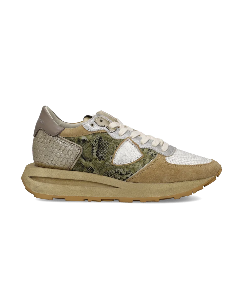 philippe-model-tropez-haute-damen-sneaker-gr-n-beige image 1