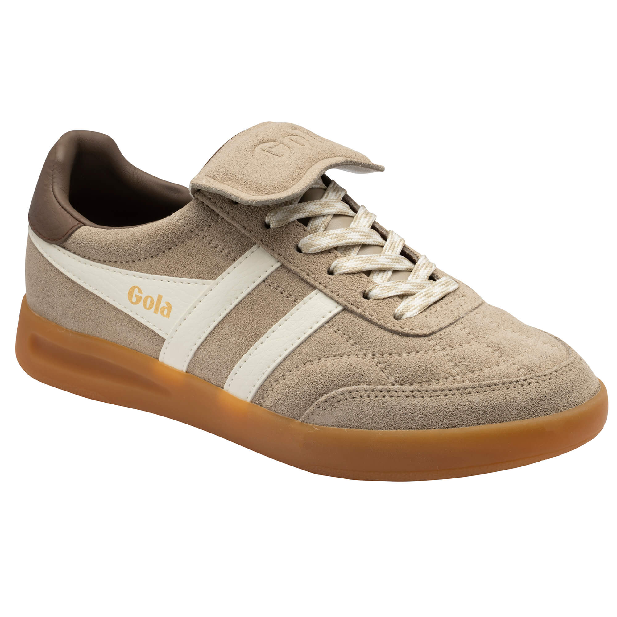 gola-stadia-86-damen-sneaker-knochen-otterbraun image 2