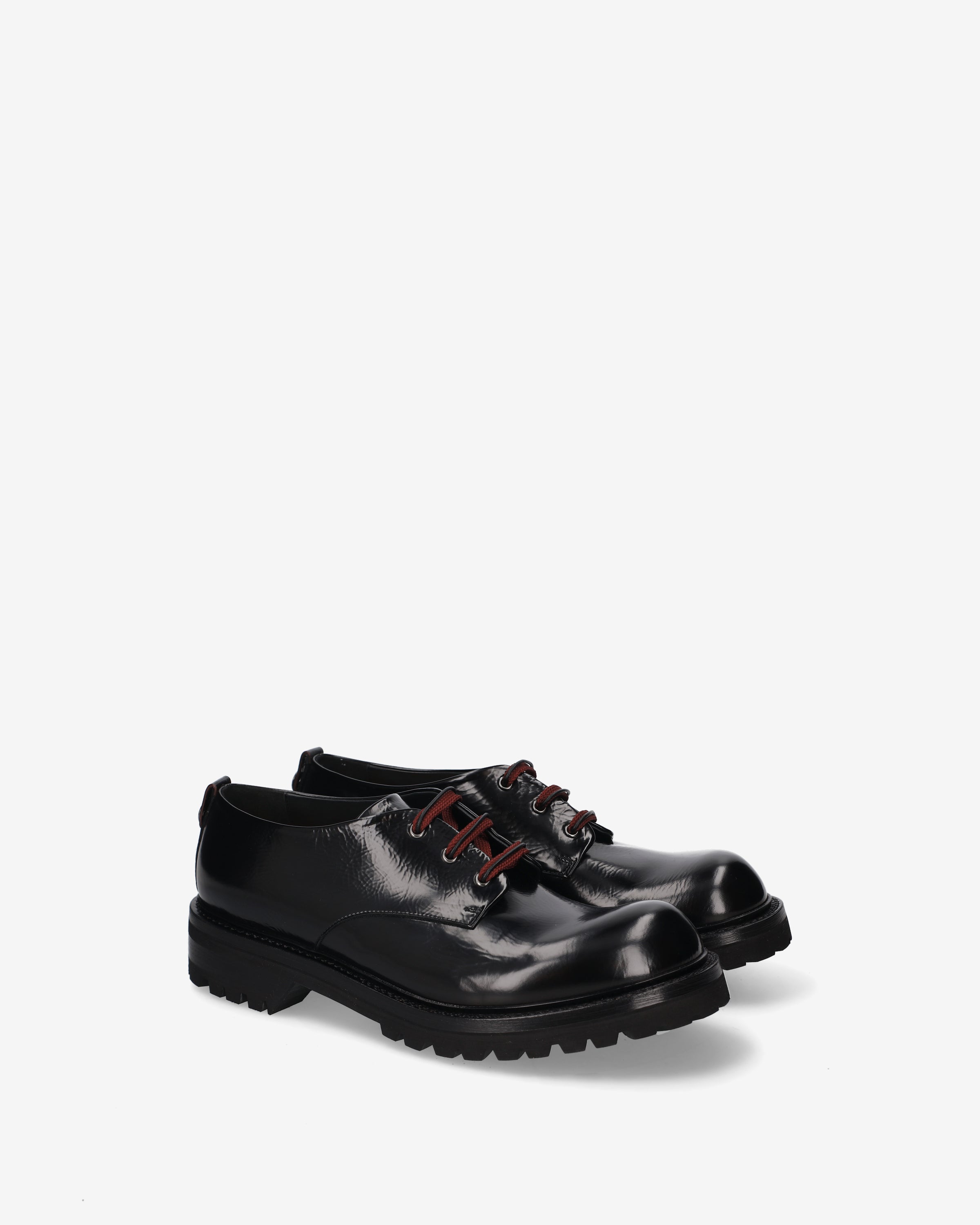 premiata-derby-platform-black-herrenschuh-leder image 2