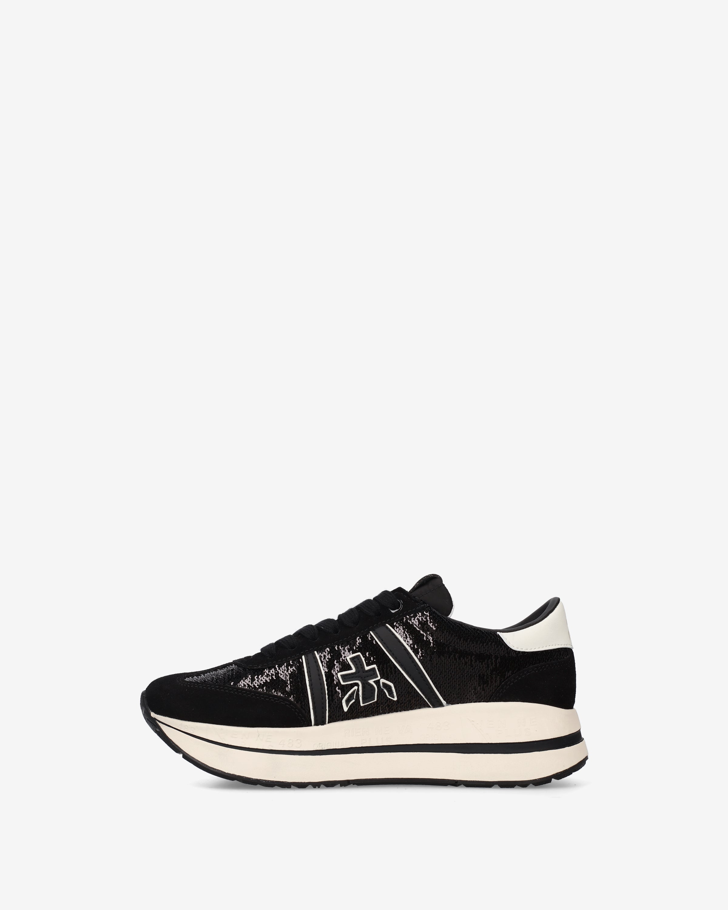 premiata-bethcoin-8504-damen-platform-sneaker-pailletten-suede image 3