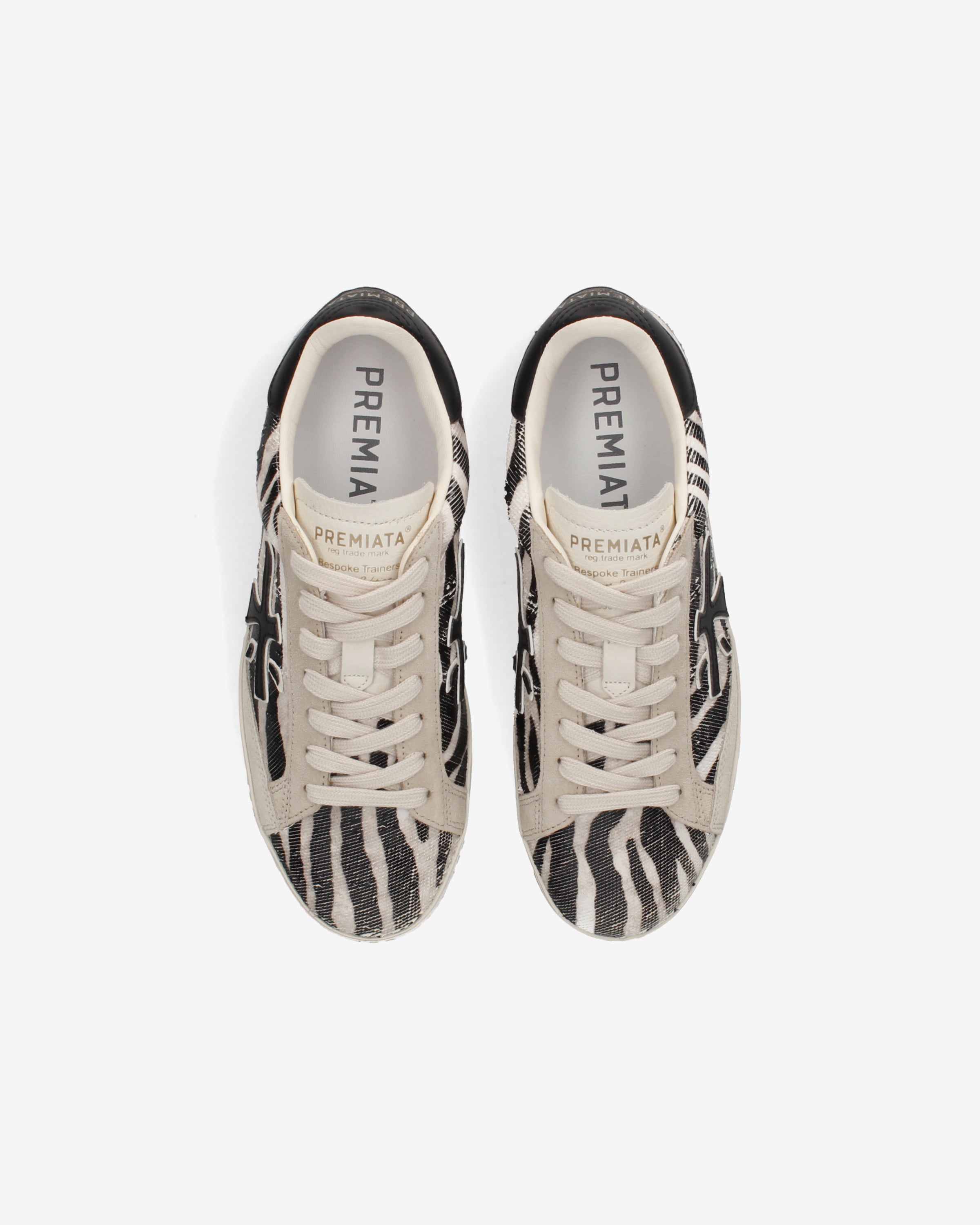premiata-stevend-8053-sneaker-panna-schwarz-animalier-suede image 6