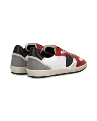 philippe-model-pgal-herren-sneaker-wei-rot-schwarz image 2