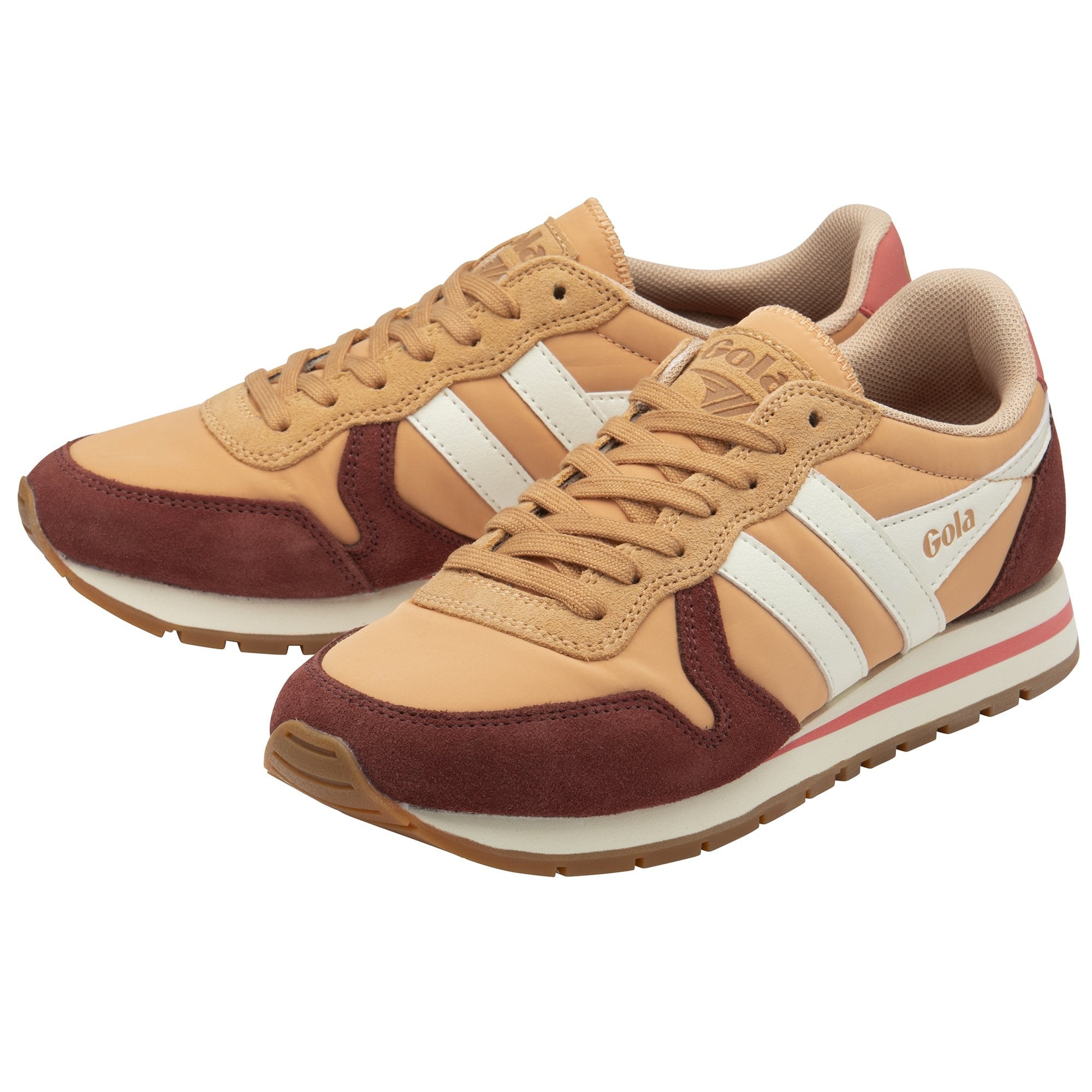 gola-daytona-chute-sneaker-f-r-damen-lachsrosa-off-white image 3
