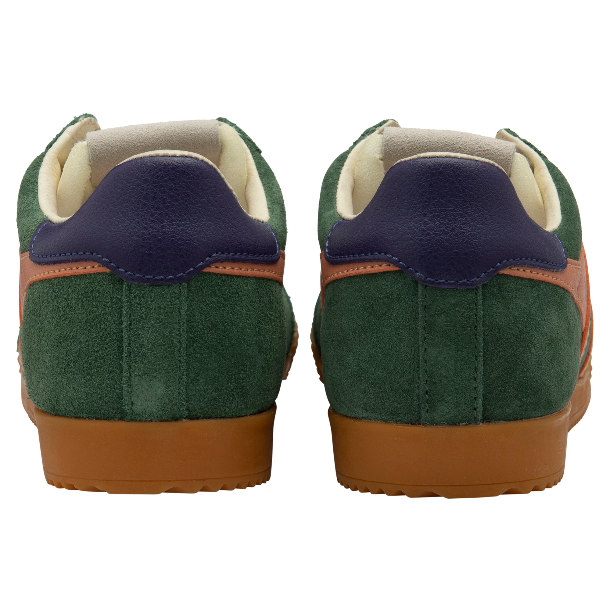 gola-elan-sneaker-f-r-damen-in-tannengr-n-terrakotta-pflaume image 4