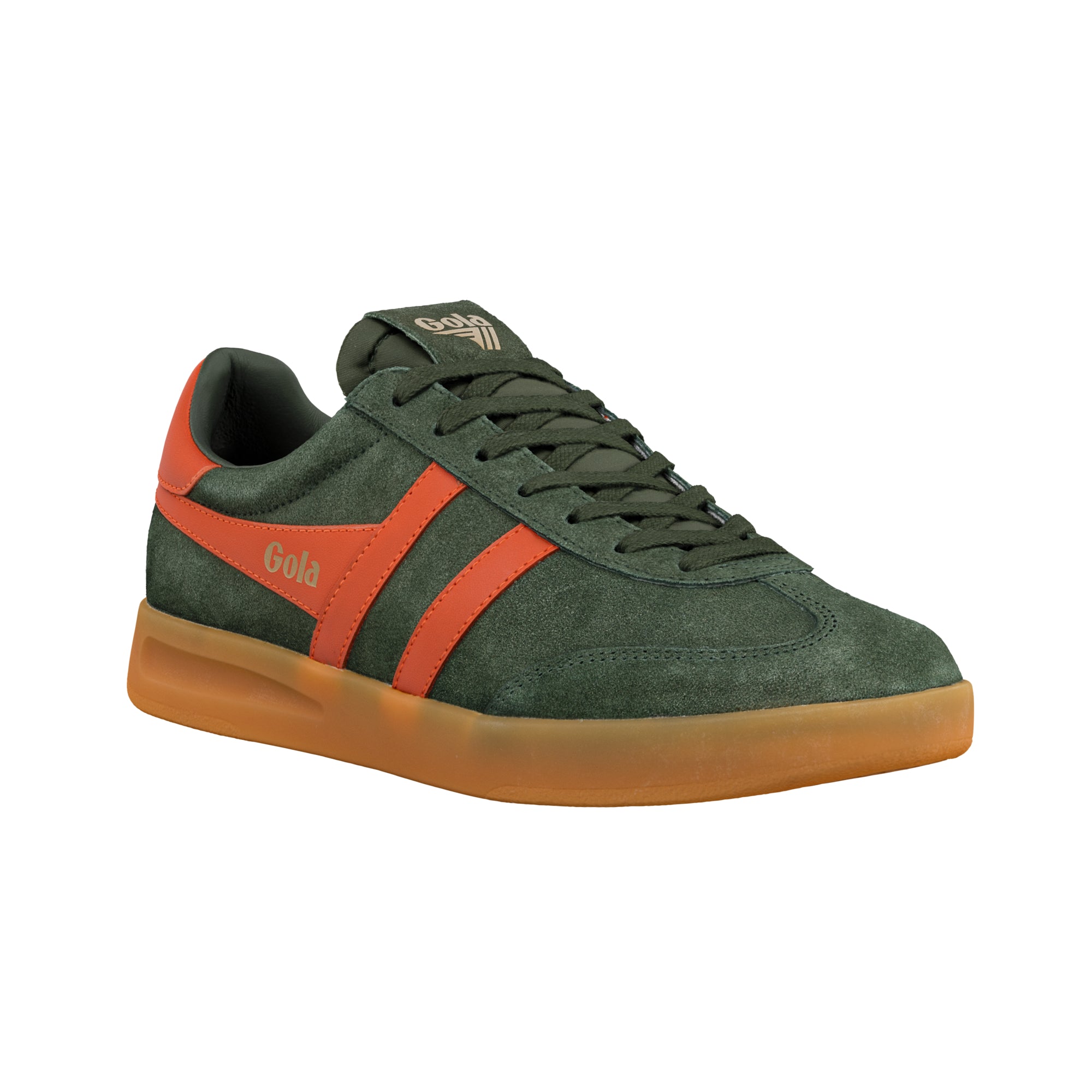 gola-cyclone-sneaker-f-r-herren-in-dunkel-khaki-orange image 2