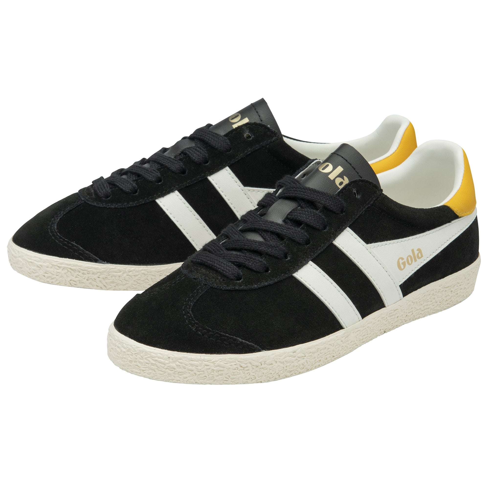 gola-medallist-damen-sneaker-schwarz-wei-gelb image 3