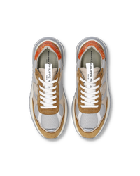 philippe-model-olympique-herren-sneaker-beige-tabak-orange image 6