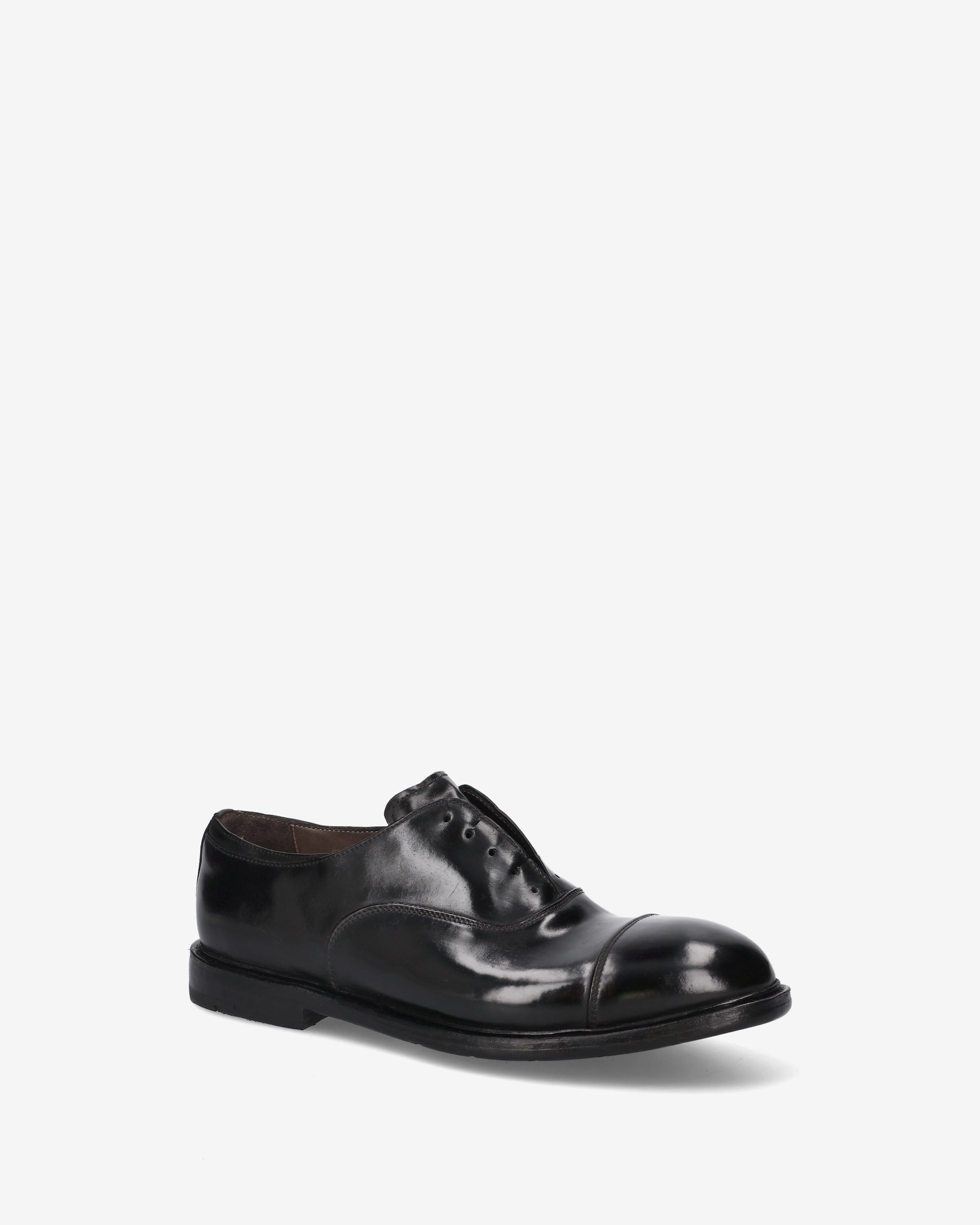 premiata-oxford-schn-rschuh-herren-schwarzes-cordovan-leder image 4