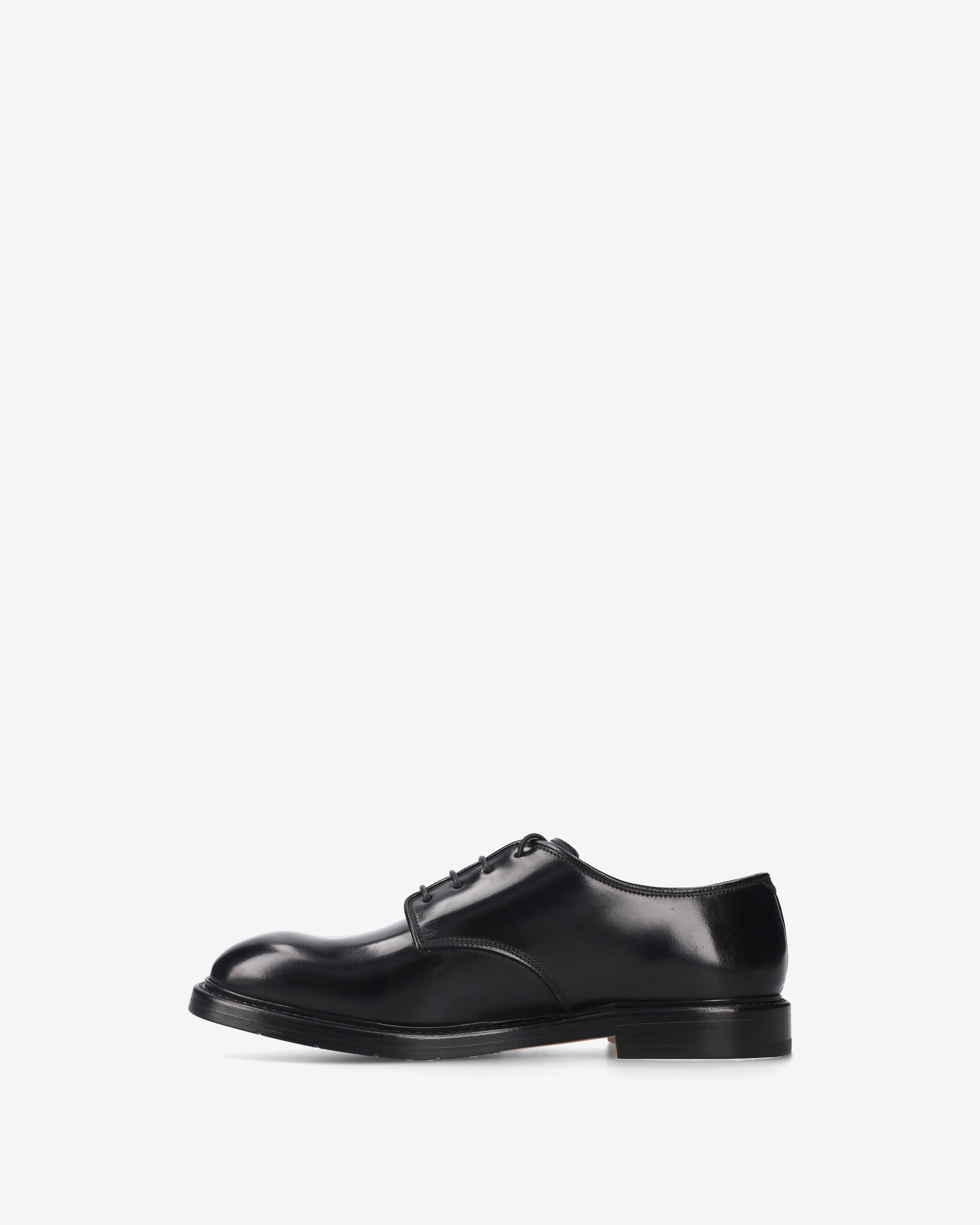 premiata-derby-schuhe-herren-schwarz-leder-made-in-italy image 3