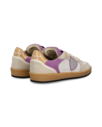 philippe-model-pgal-sneaker-damen-wei-fuchsia-beige image 2