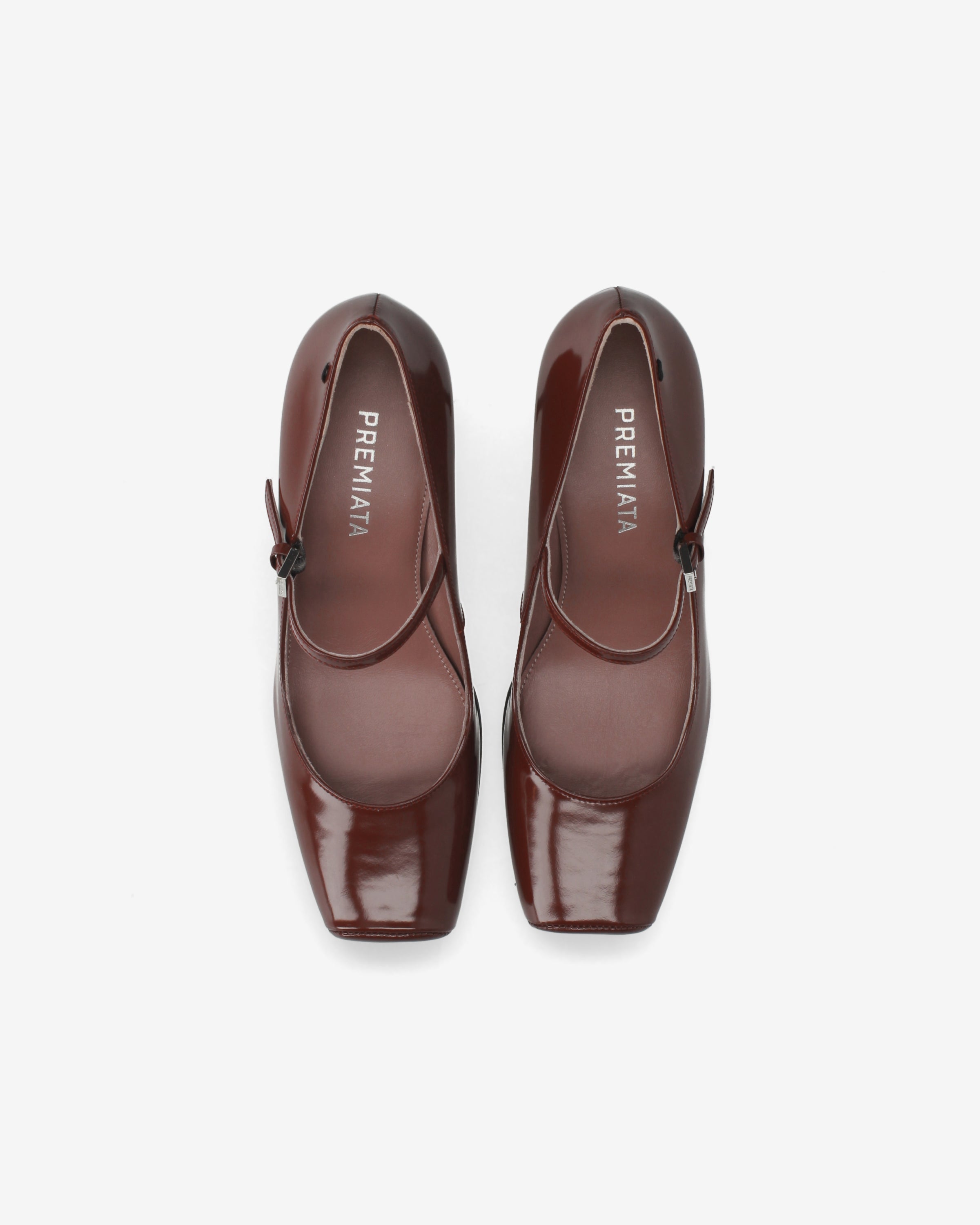 premiata-mary-jane-ballerina-damen-bordeaux-leder image 6