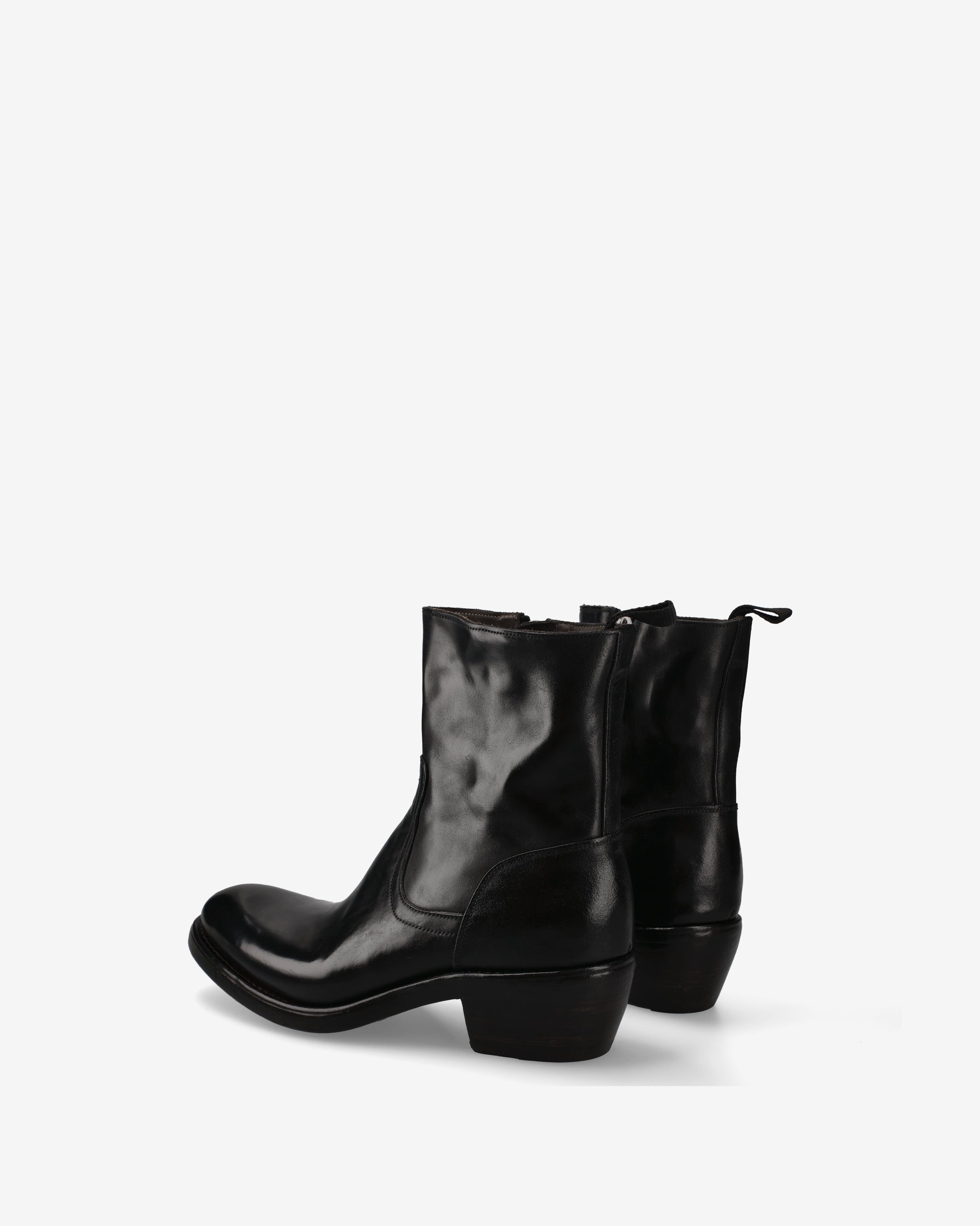 premiata-stivaletto-texano-cordovan-nero-herren-western-stiefel image 5